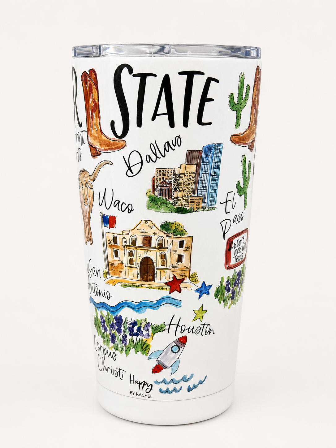 Texas Theme 20 oz Tumbler
