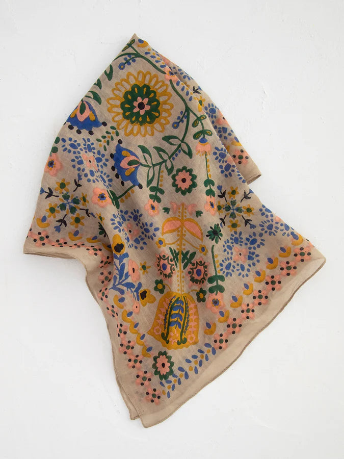 Natural Life Bandana Scrunchie