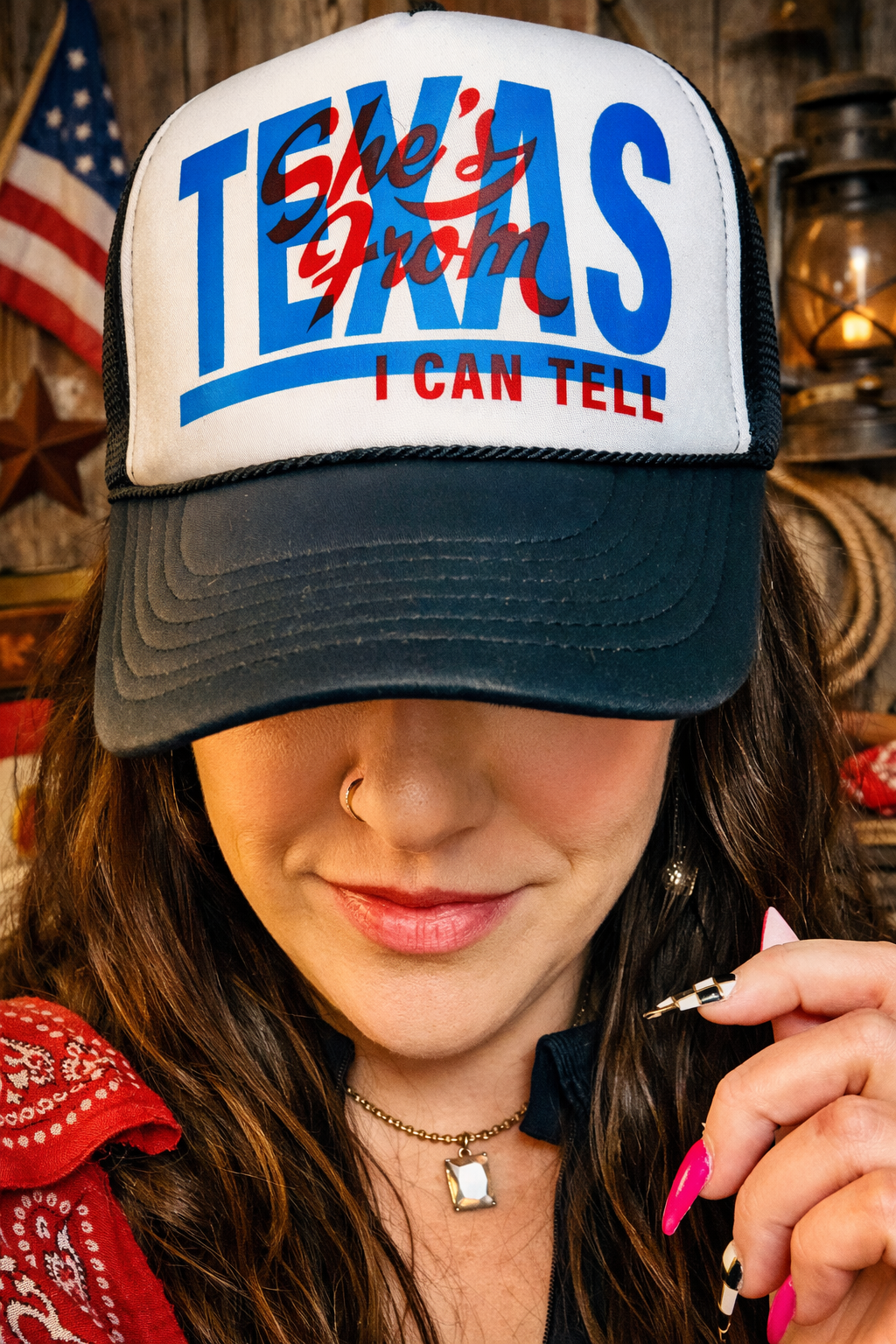 She’s From Texas Trucker Cap