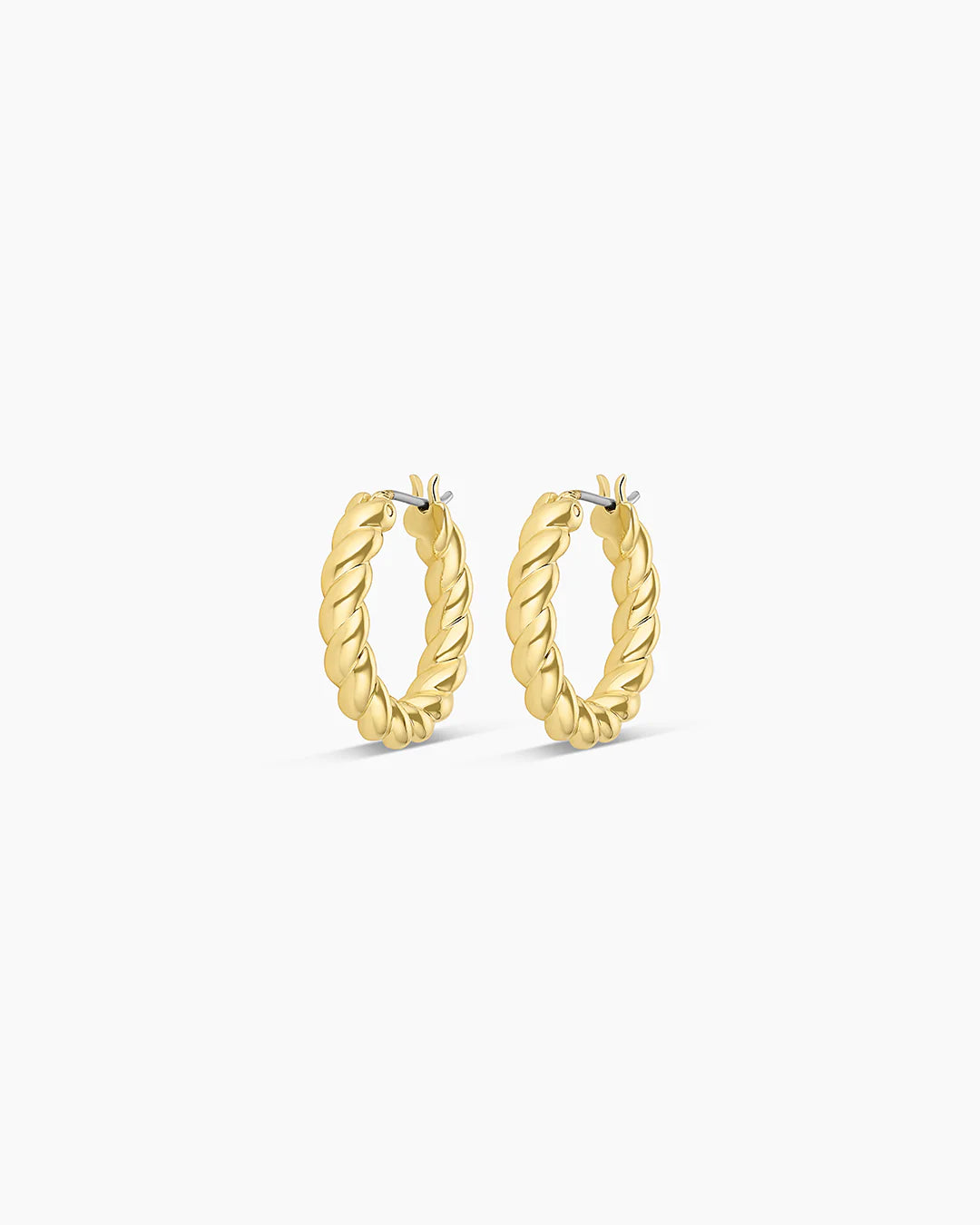 Gorjana Crew Croissant Hoop Earrings
