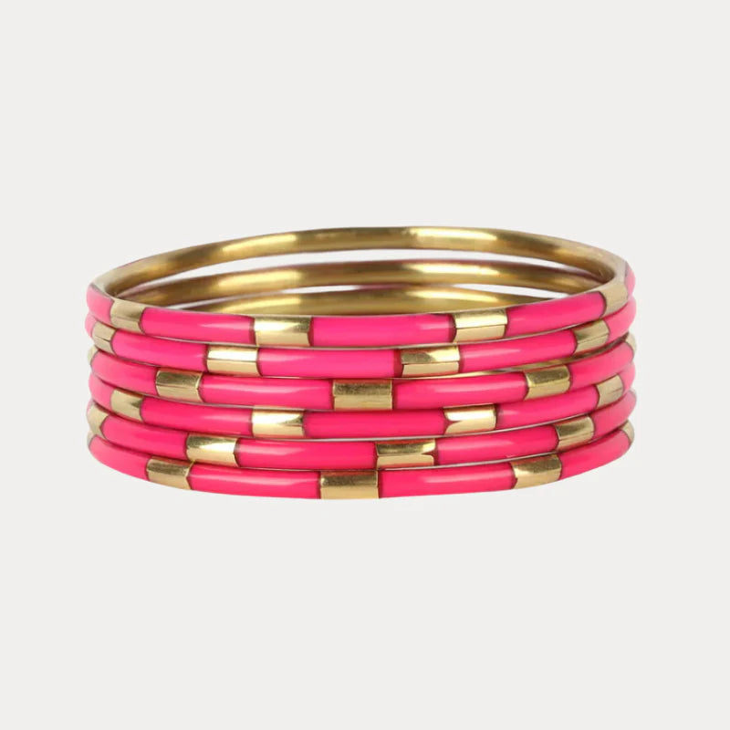 Budha Girl Veda Bangles (Set of 6)