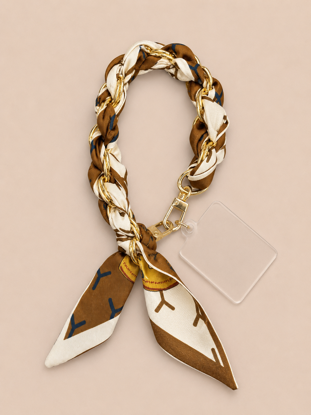 Scarf Chain Bag Tag/Phone Holder