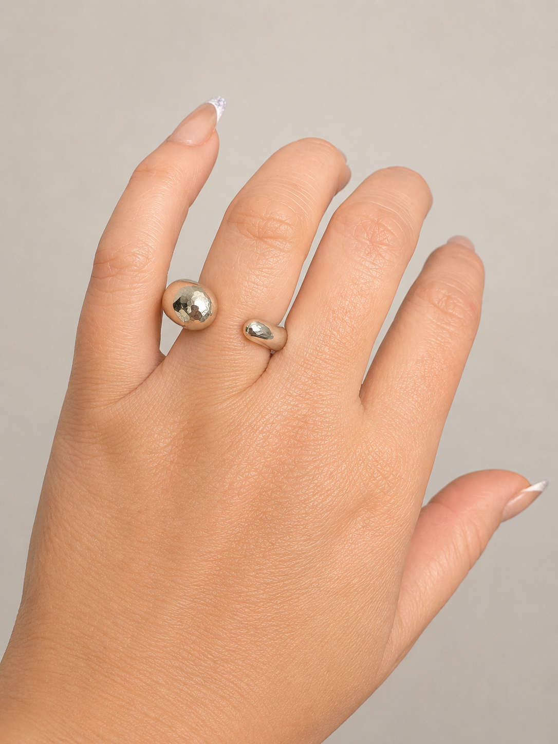 Silver Wrap Ring -Size 7.5