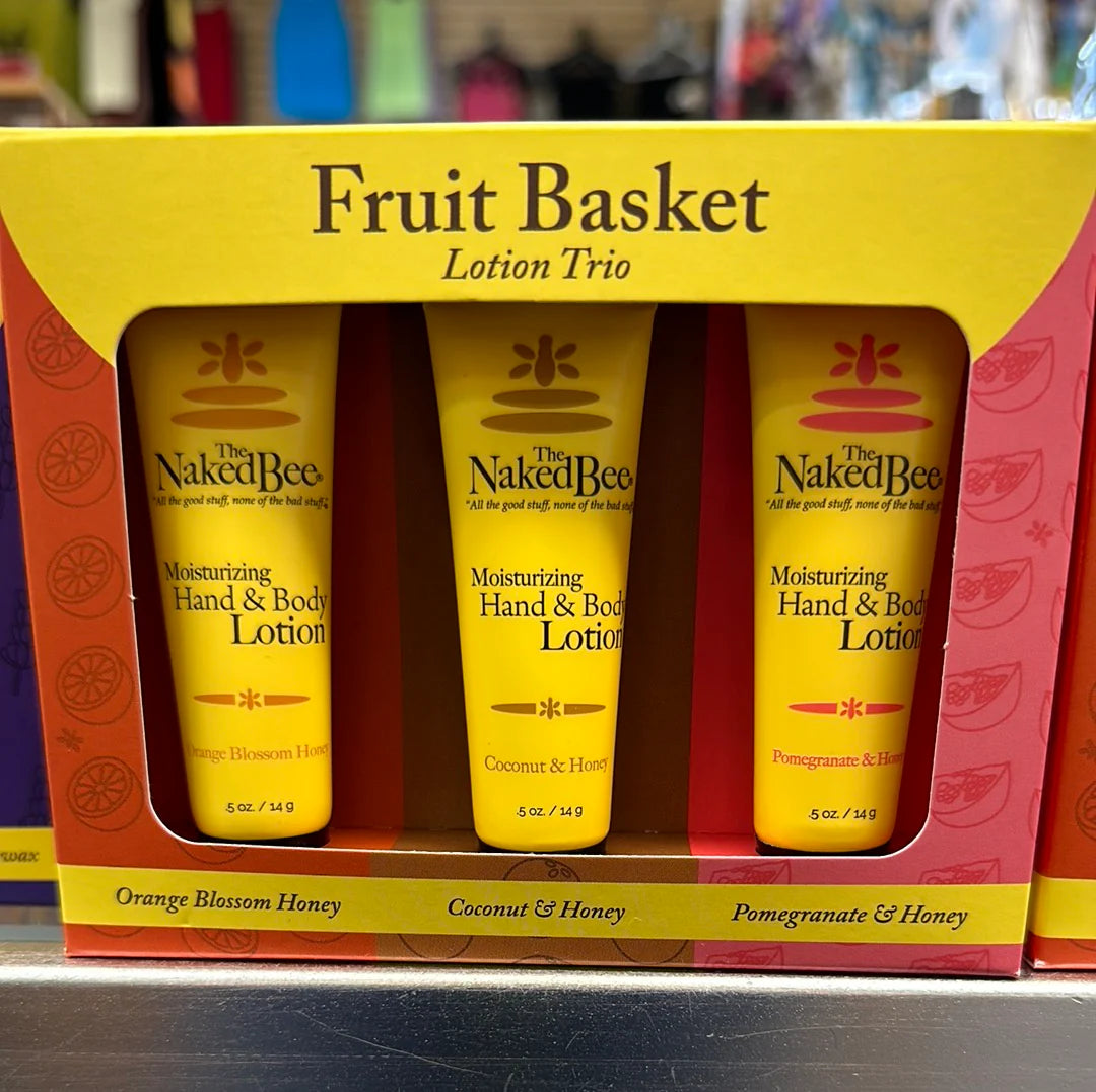 The Naked Bee Fruit Basket Lotion Trio