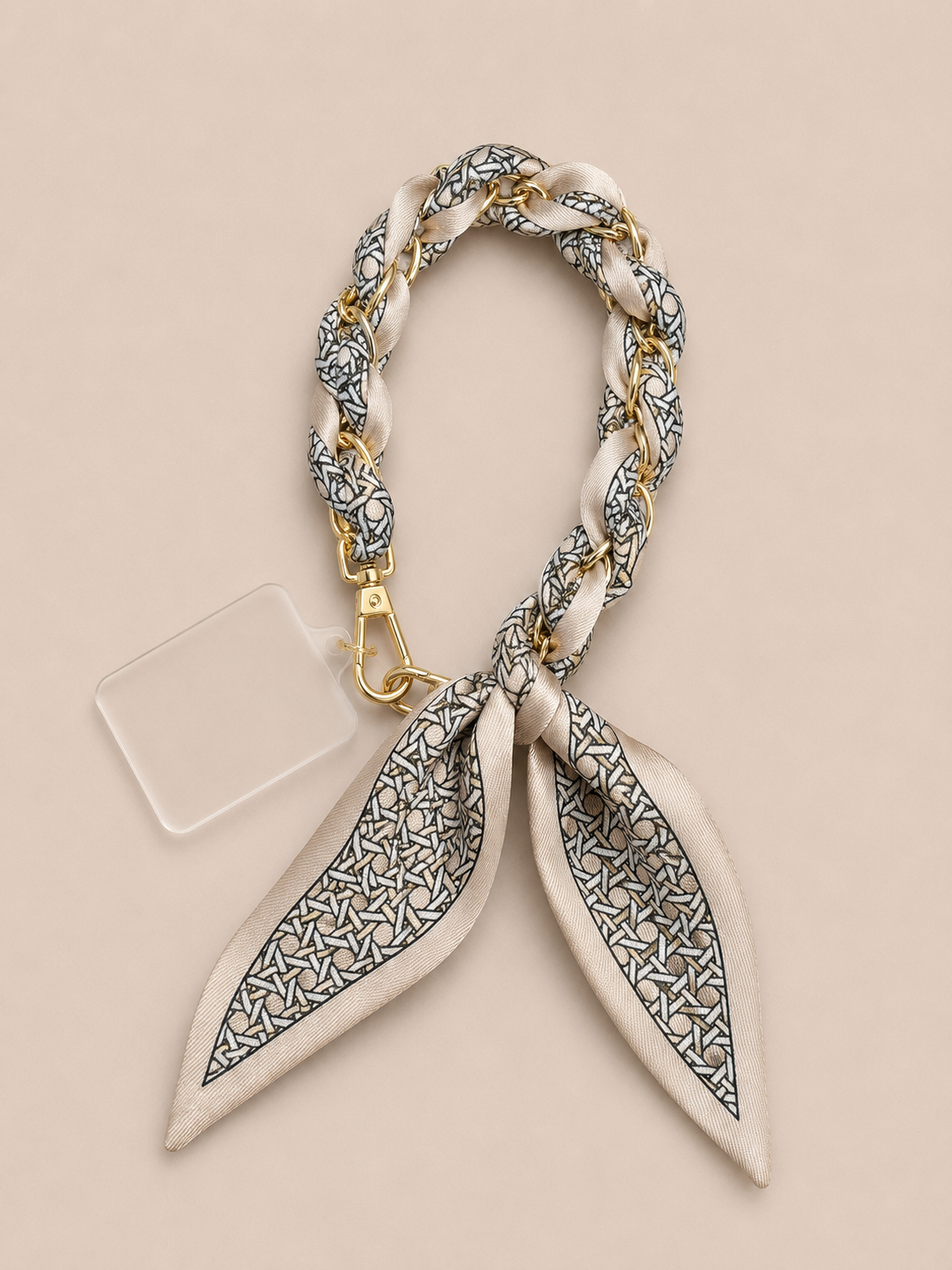 Scarf Chain Bag Tag/Phone Holder