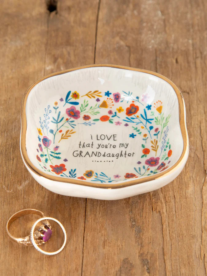 Natural Life Antiqued Trinket Bowl
