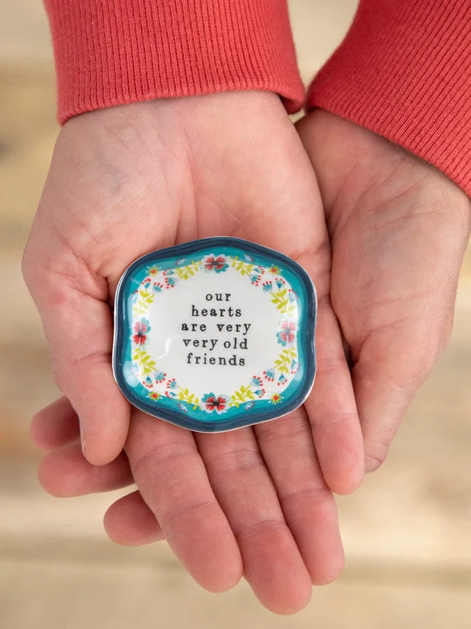 Natural Life Mini Artisan Trinket Dish You Are Loved