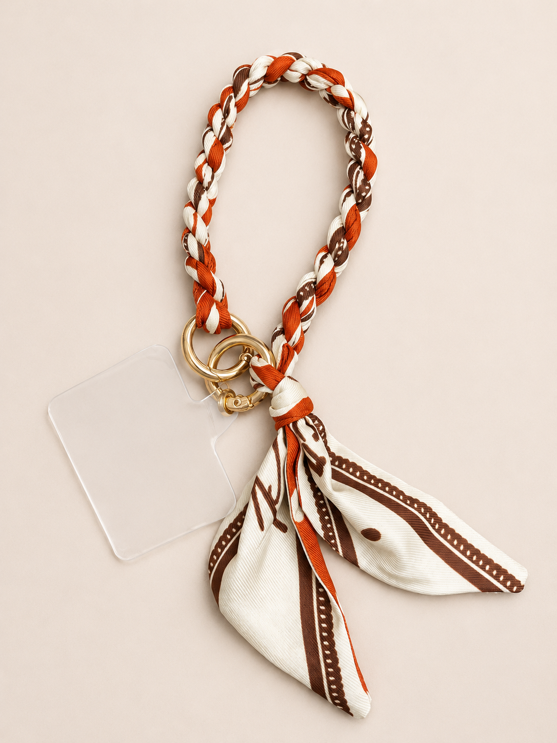 Scarf Chain Bag Tag/Phone Holder