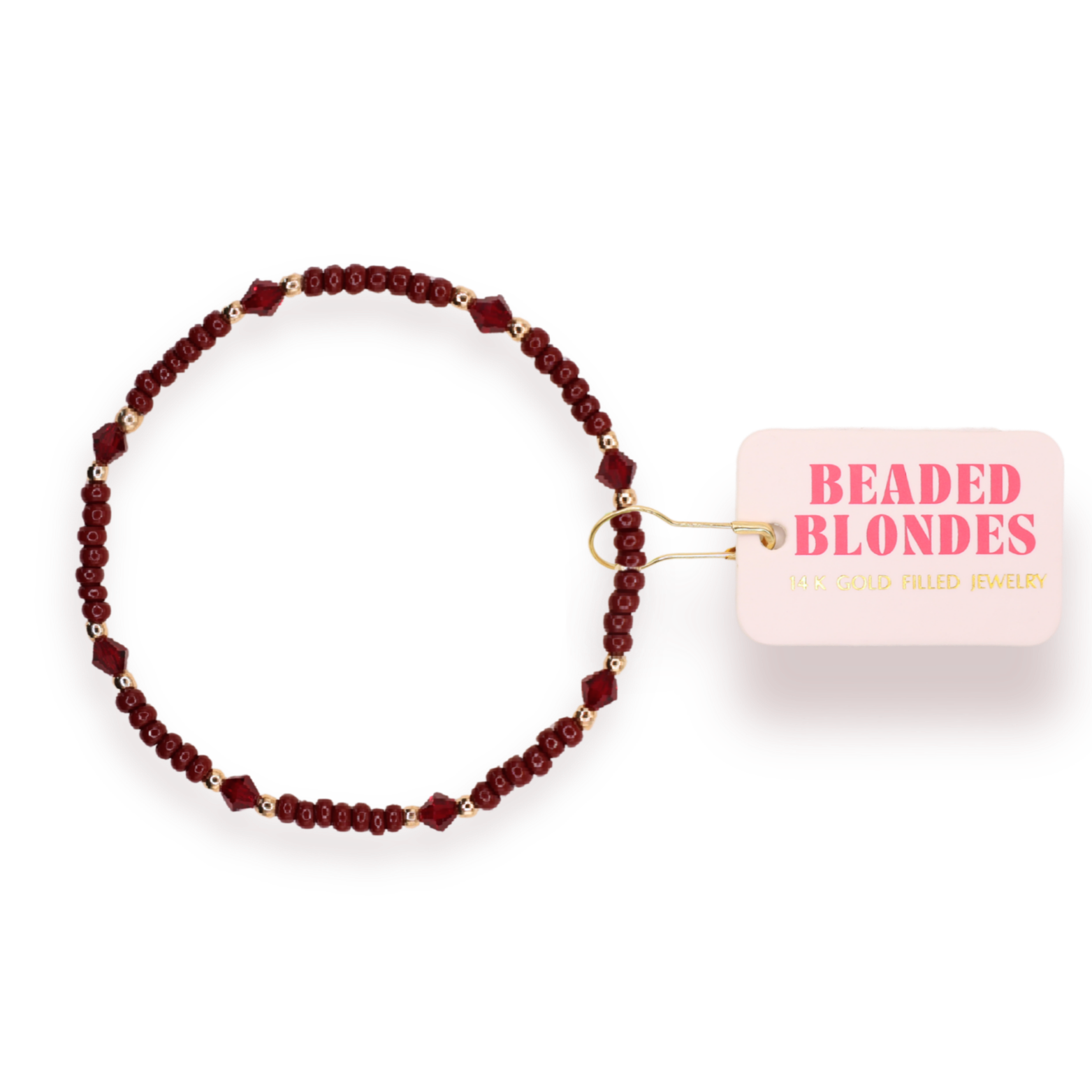 Eleanor Bracelet in Burgundy