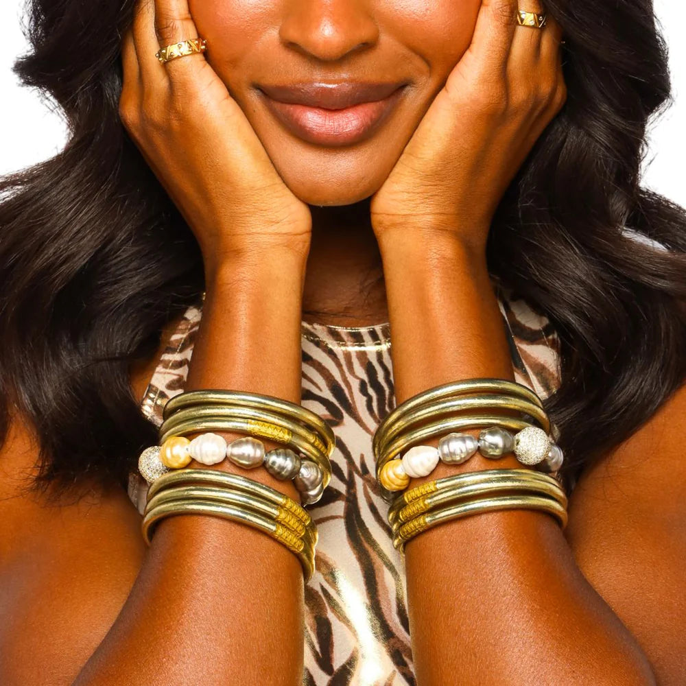 Budha Girl Etoile All Weather Bangles (Set of 6) - Serenity Prayer
