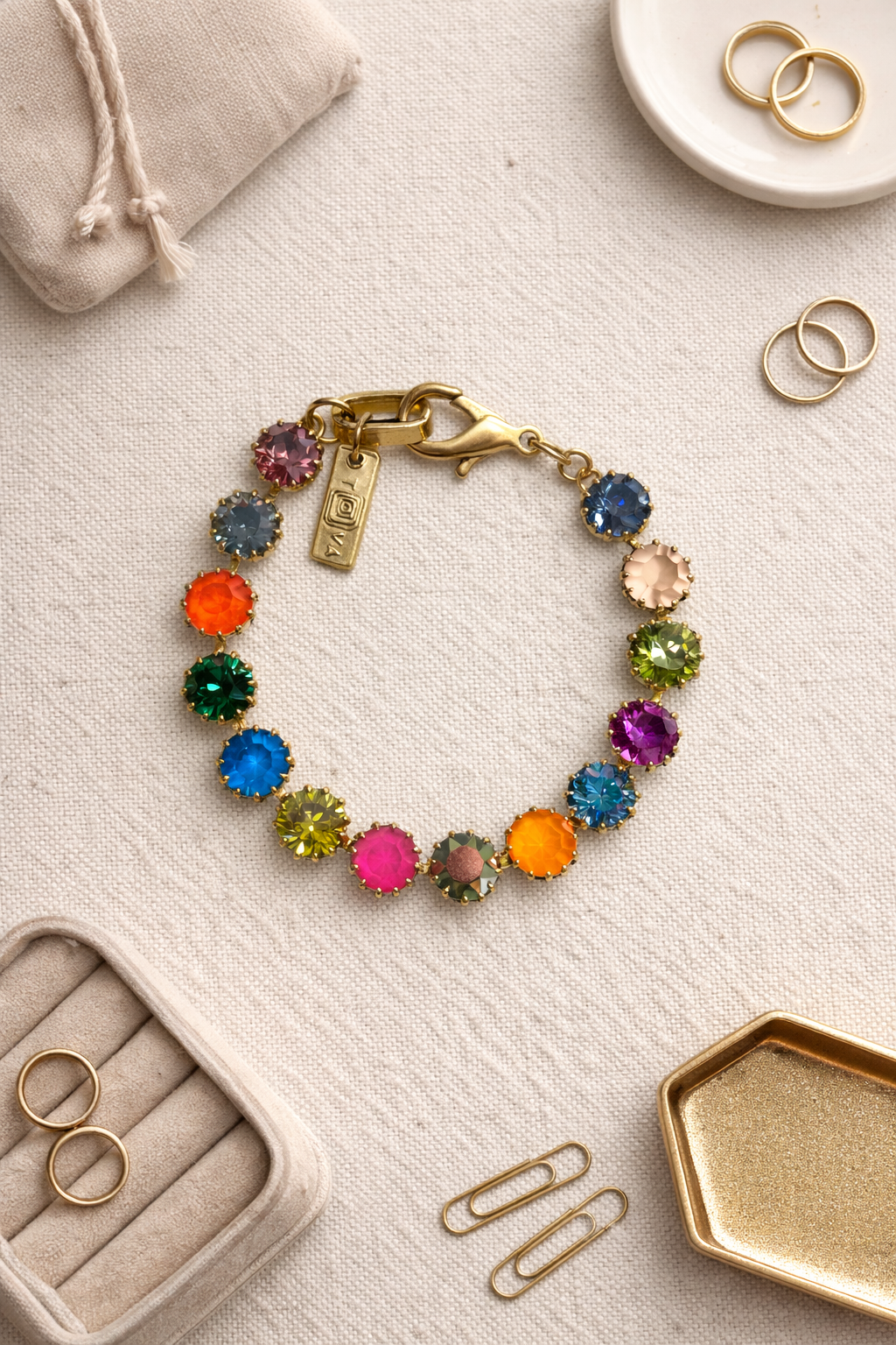 Tova Chrisley Bracelet - Watermelon Mix — Accents Boutique, Marble Falls TX