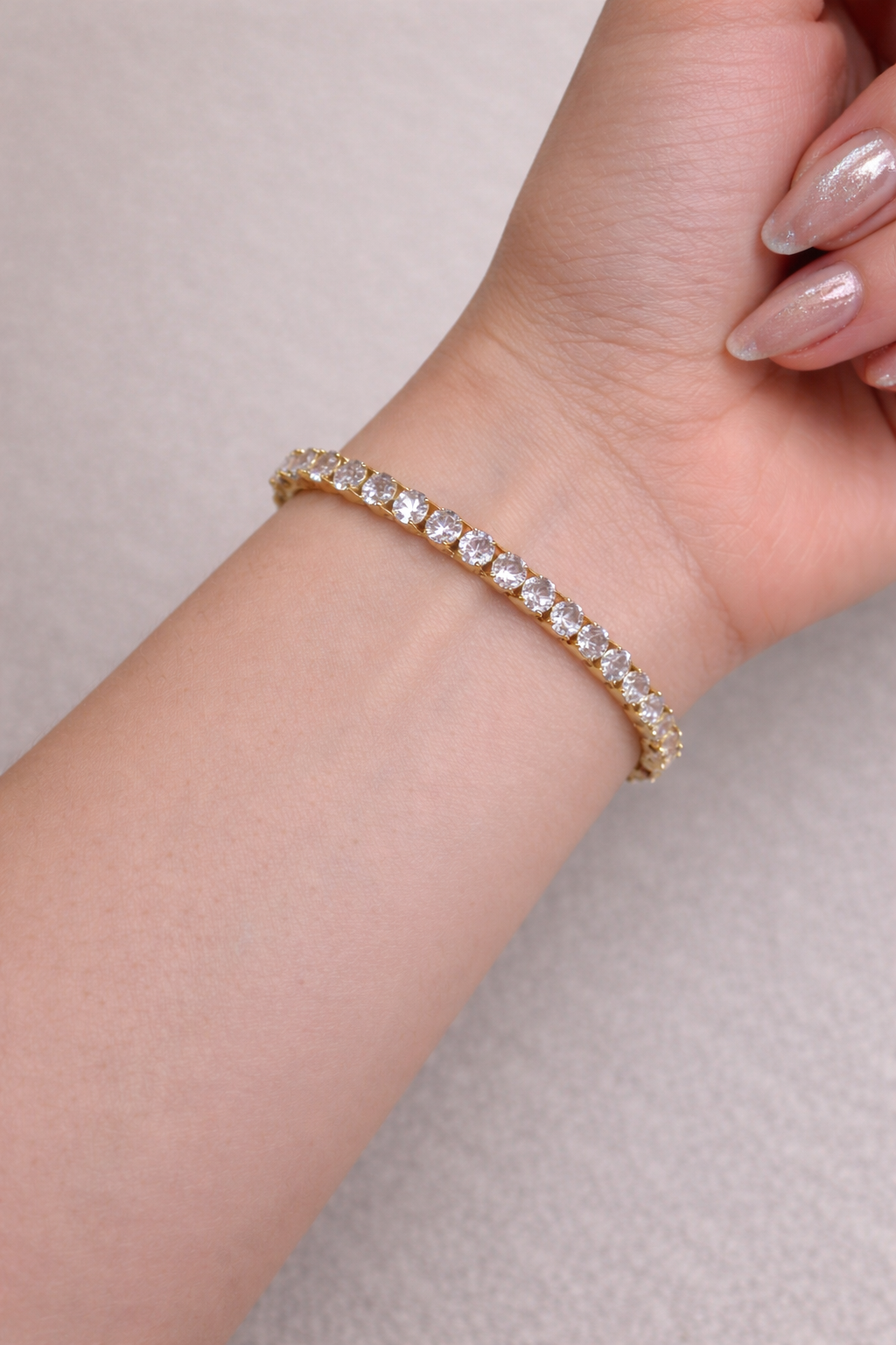 Crystal CZ Tennis Bracelet