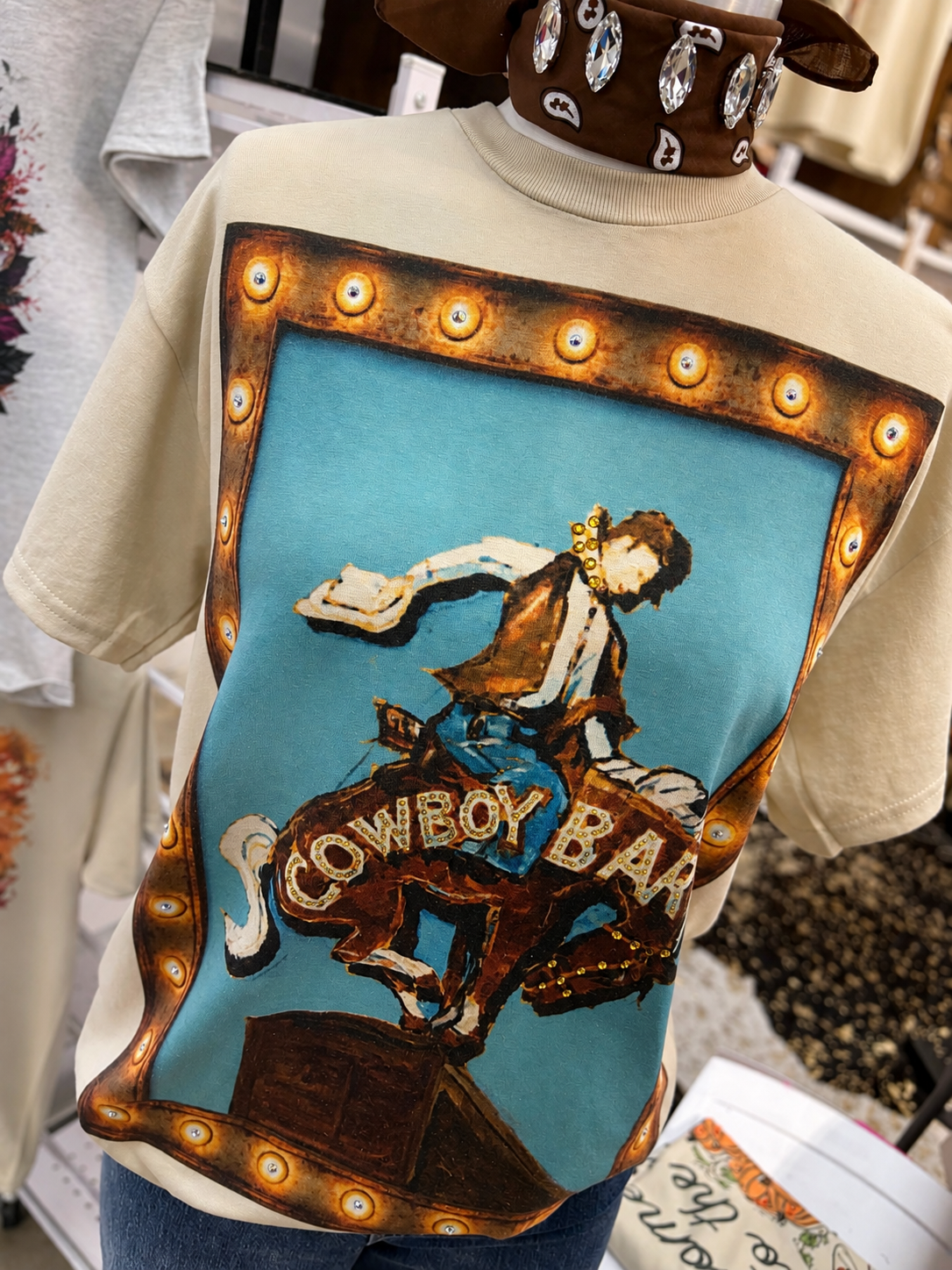 PREORDER - Cowboy Bar Bling Tee