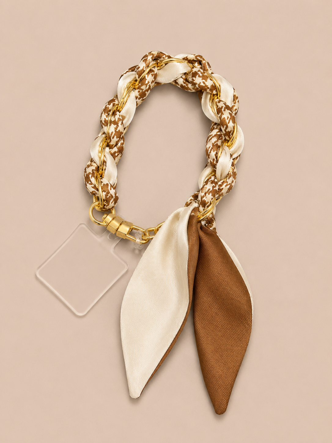 Scarf Chain Bag Tag/Phone Holder