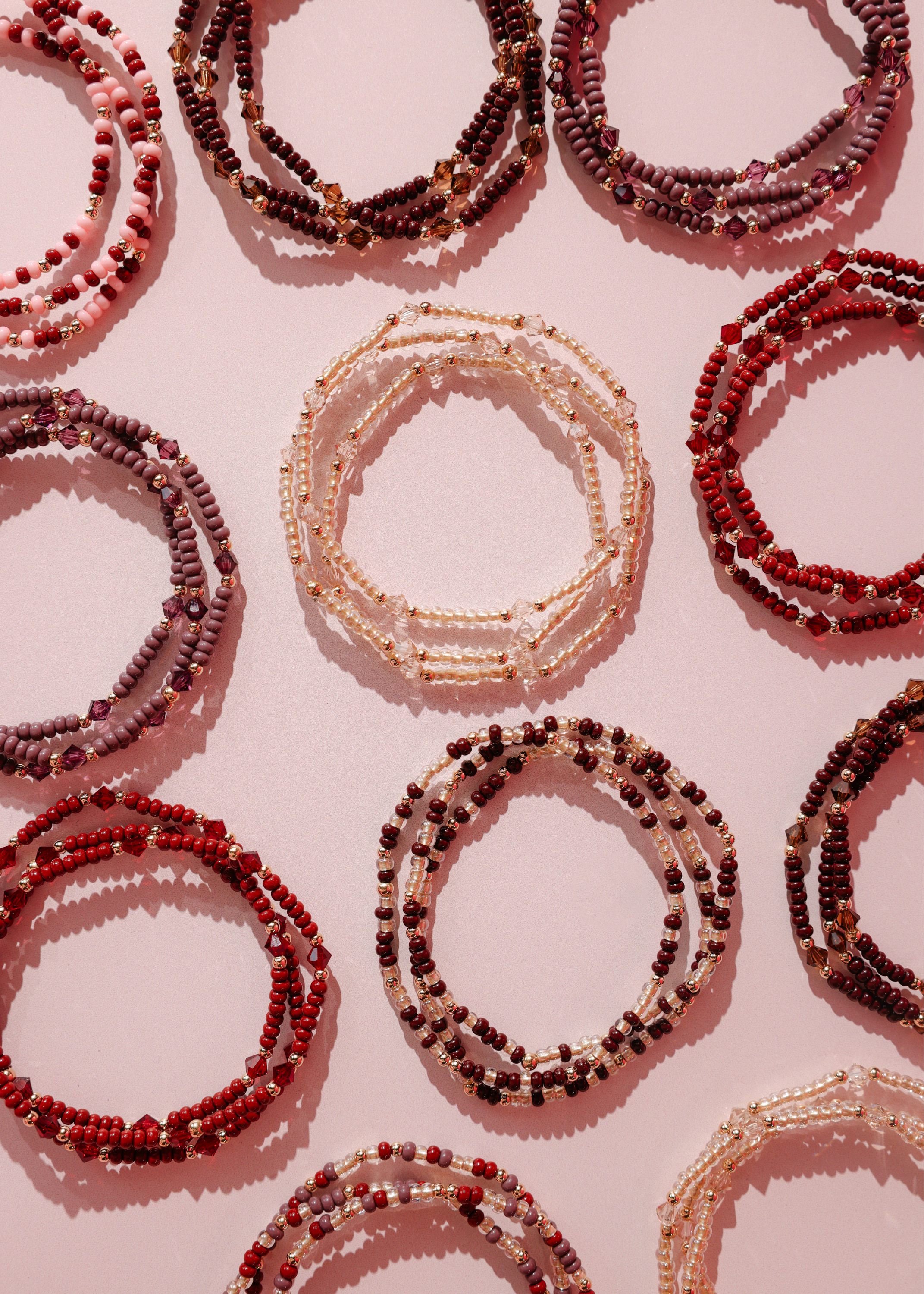 Eleanor Bracelet in Burgundy