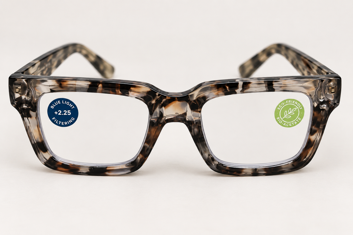 Peepers Spotlight Blue Light Glasses - Sand Quartz/Green