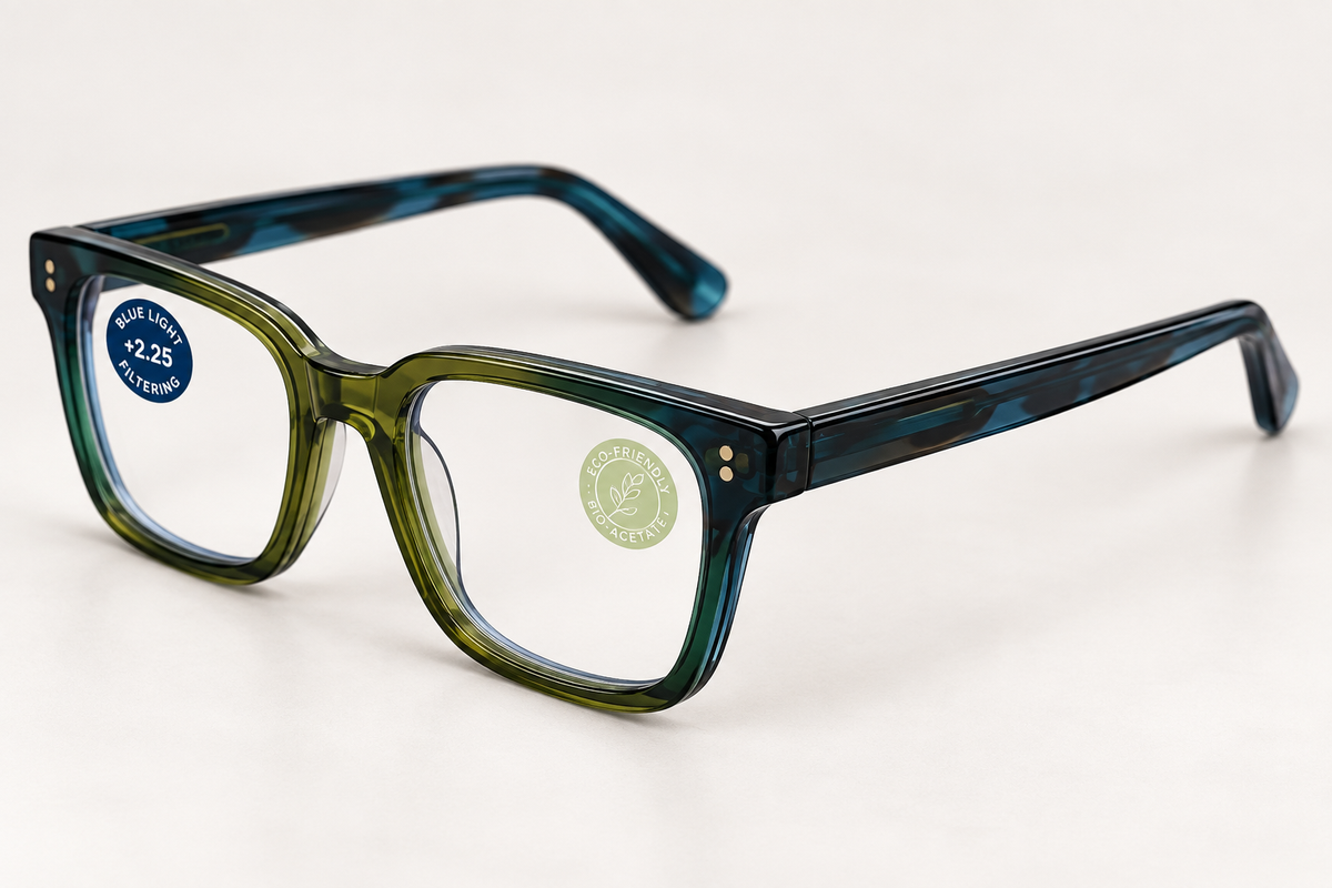 Peepers Tiki Blue Light Glasses - Green