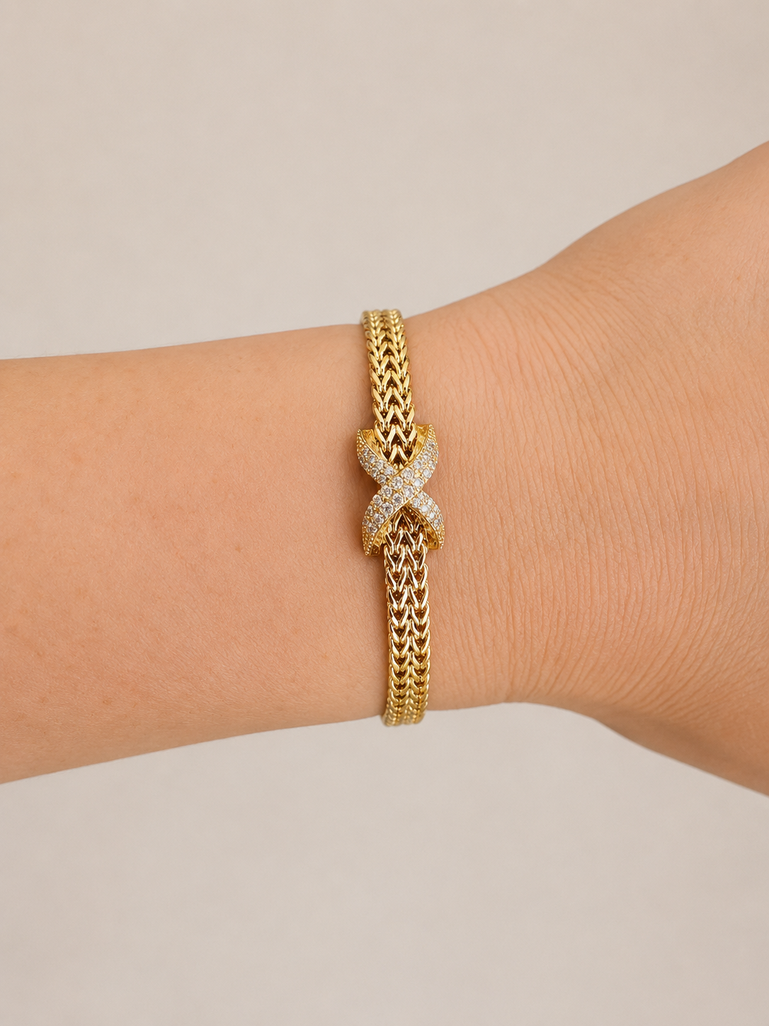 Criss Cross Magnetic Bracelet