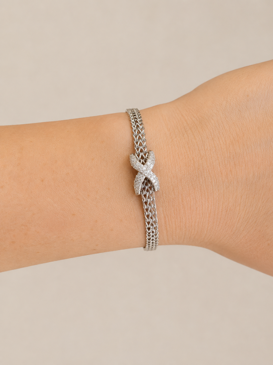 Criss Cross Magnetic Bracelet