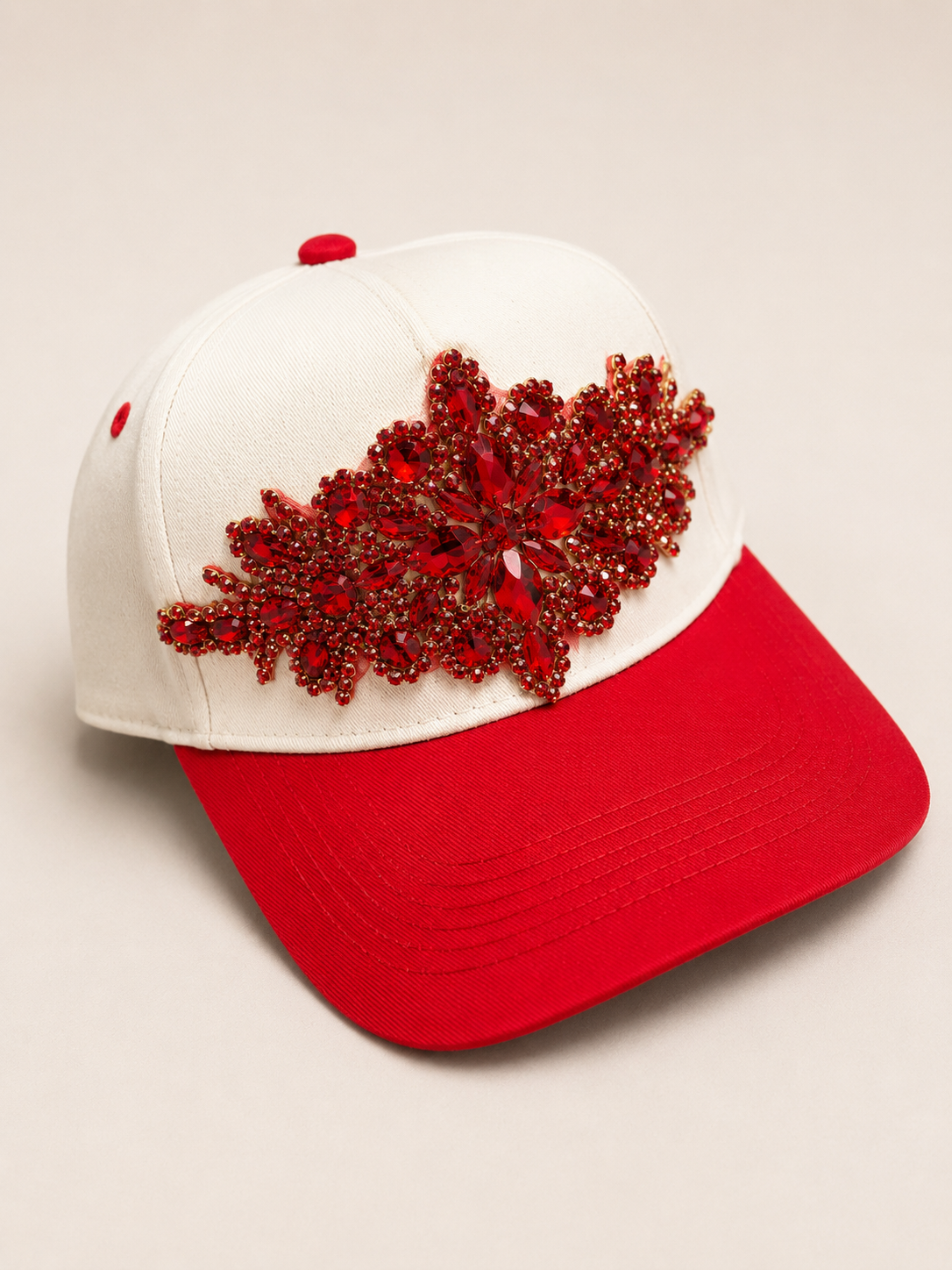 Crystal Bling Vintage Baseball Cap