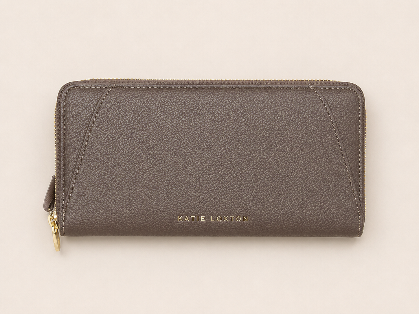 Katie Loxton Brown Leather Wallet