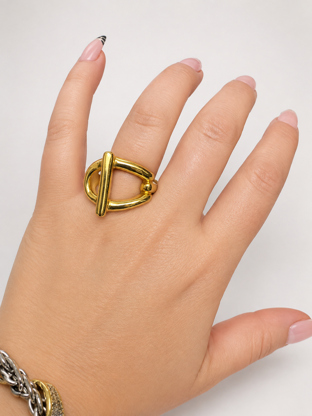 UNO de 50 Teen Ring - Gold