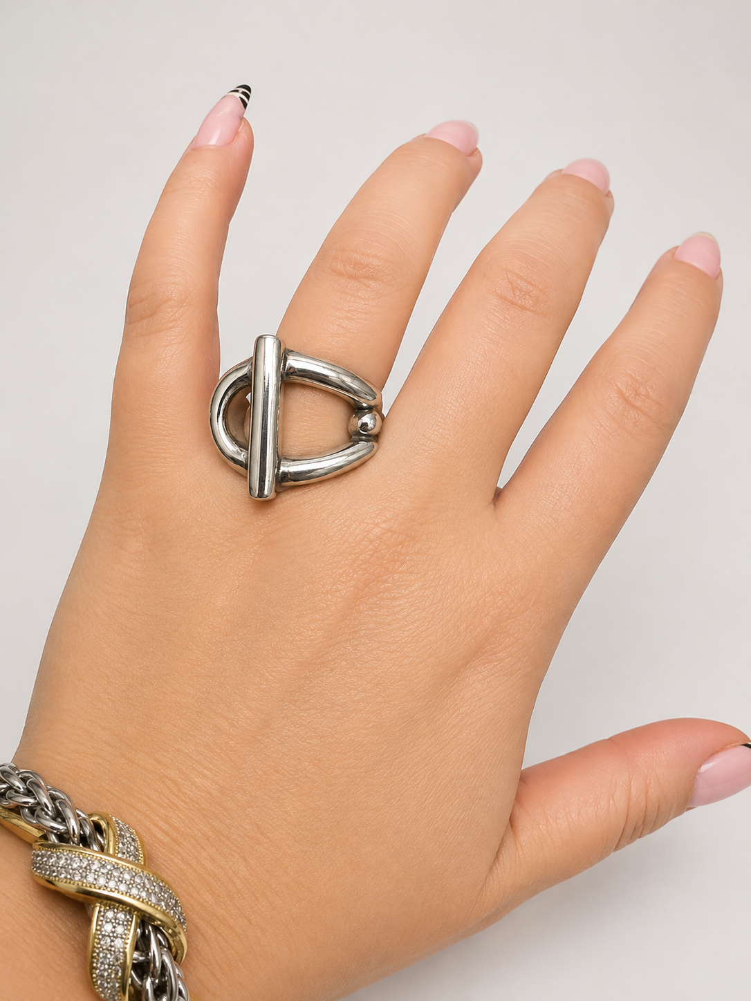 UNO de 50 Teen Ring - Silver