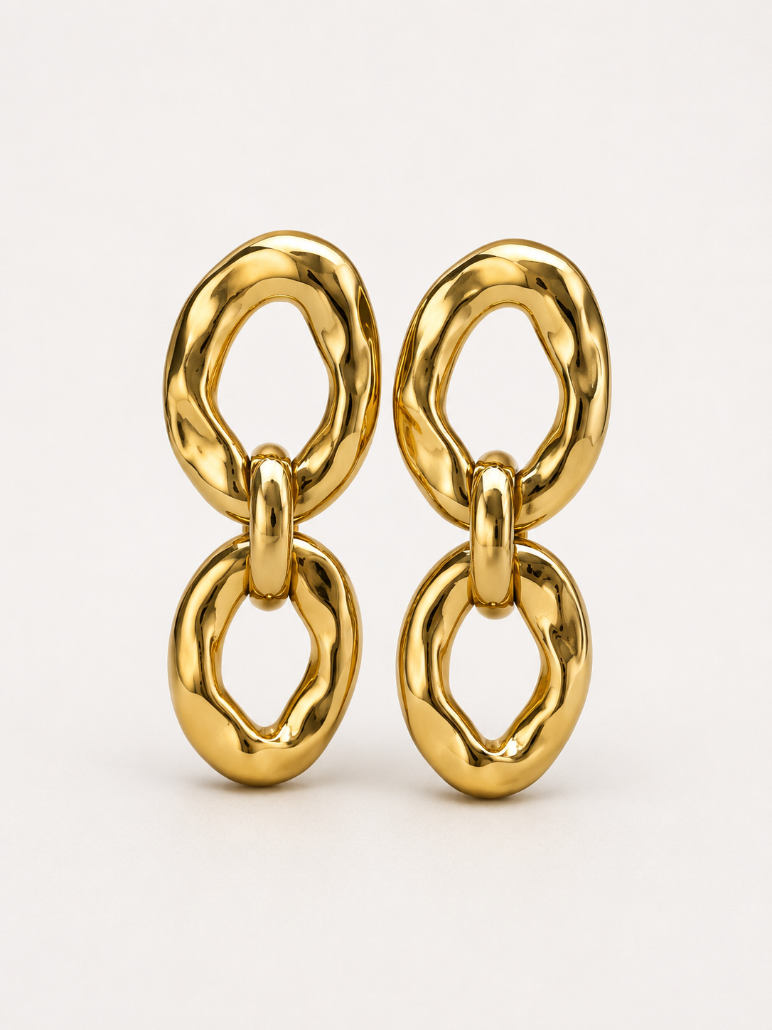 Uno de 50 Groovy Gold Earrings