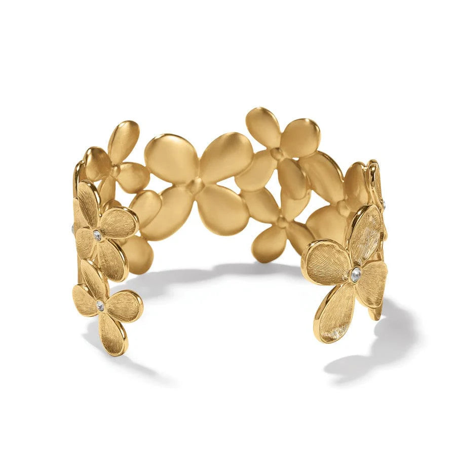 Brighton Everbloom Petal Gold Cuff Bracelet