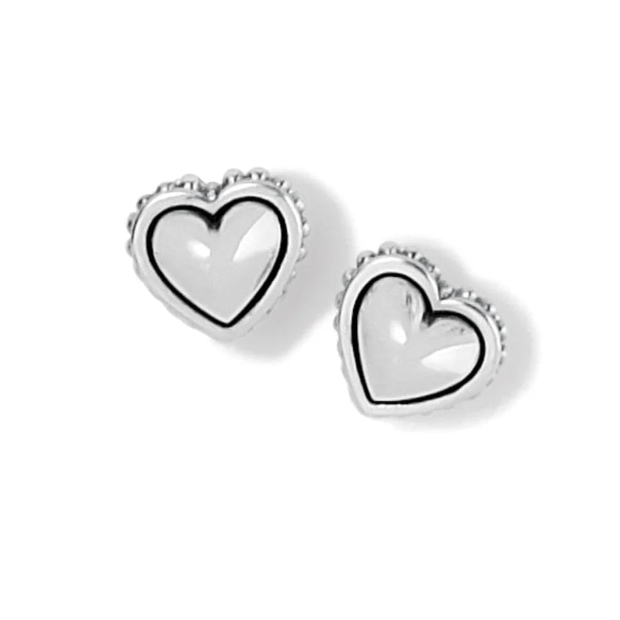 Brighton Pretty Tough Heart Earrings