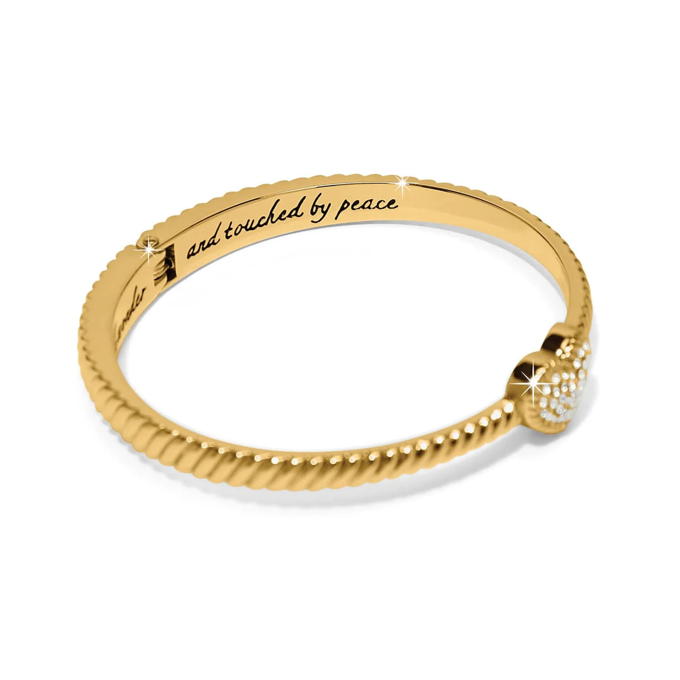 Brighton Celestia Heart Hinged Bangle — Accents Boutique, Marble Falls TX