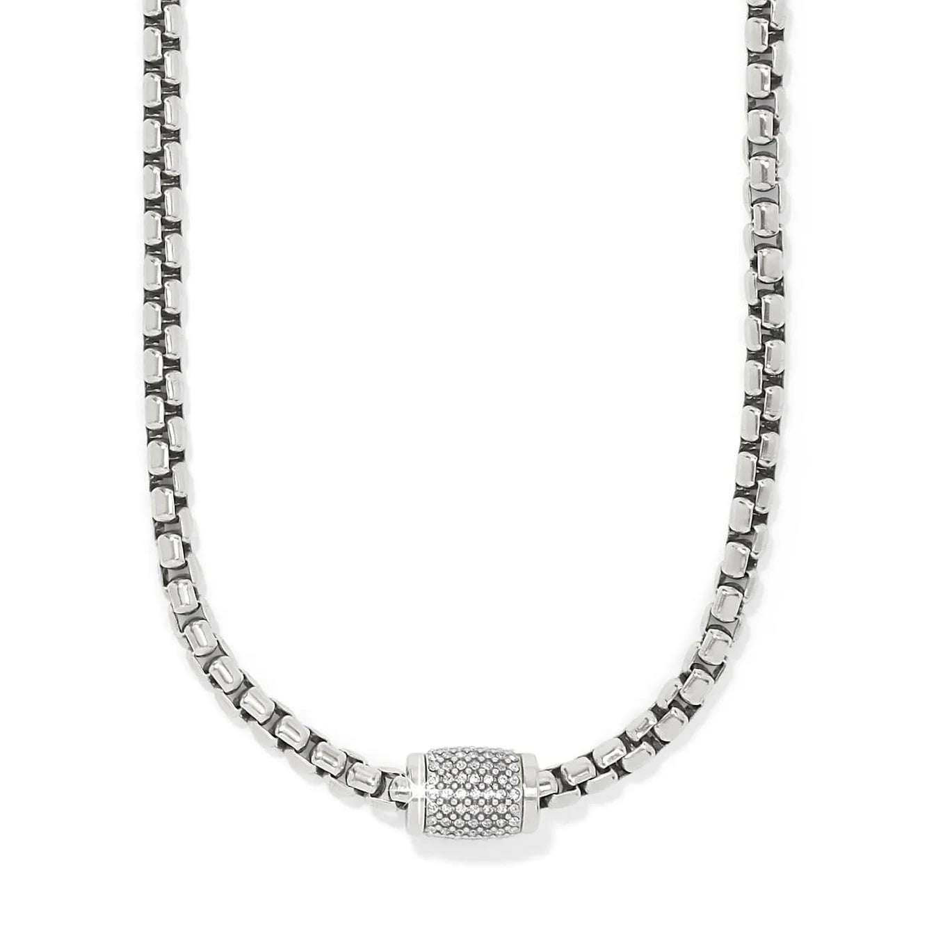 Brighton Meridian Solis Silver Necklace — Accents Boutique, Marble Falls TX