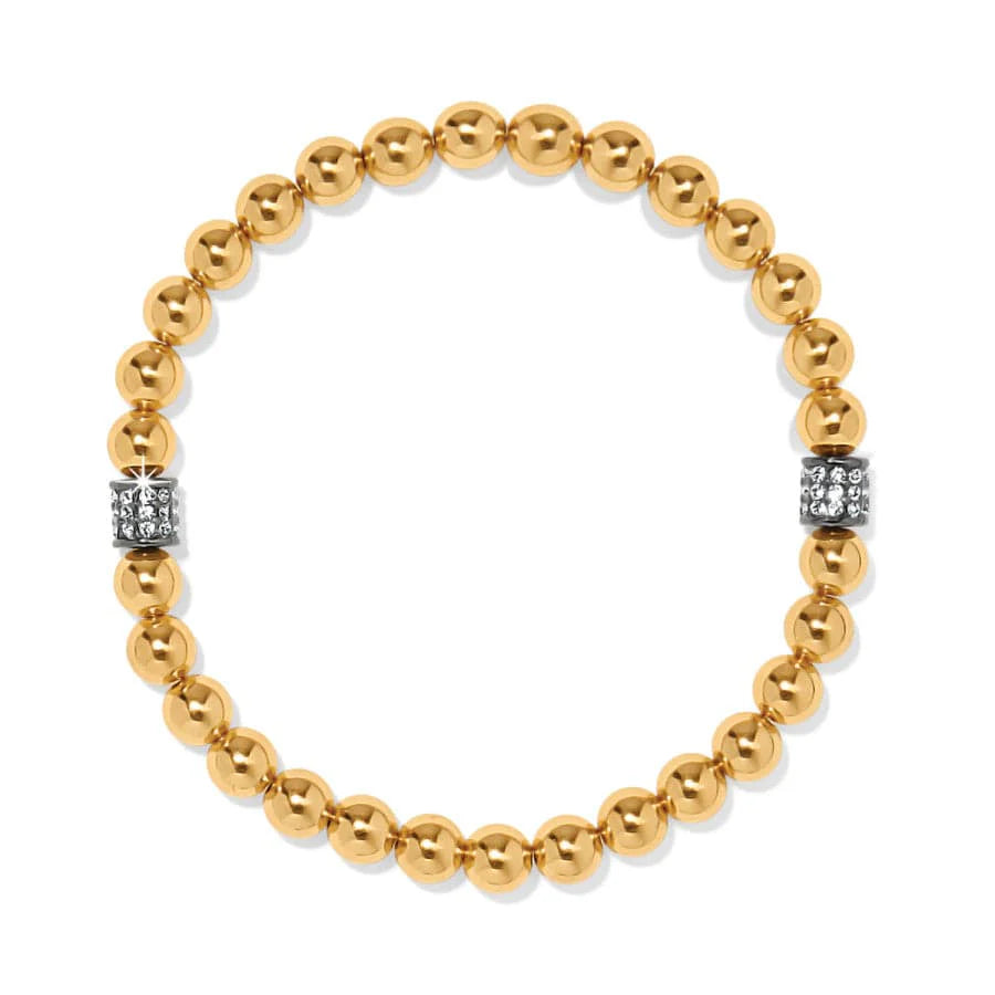 Brighton Meridian Petite Hematite Stretch Bracelet — Accents Boutique, Marble Falls TX