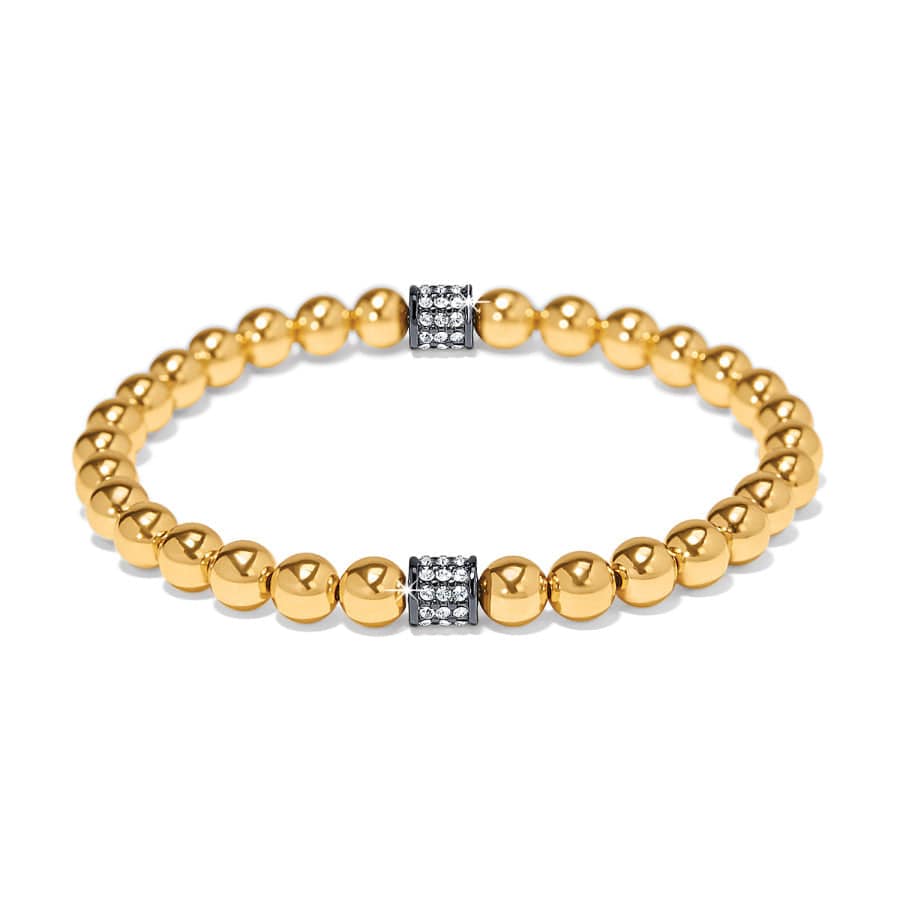 Brighton Meridian Petite Hematite Stretch Bracelet — Accents Boutique, Marble Falls TX