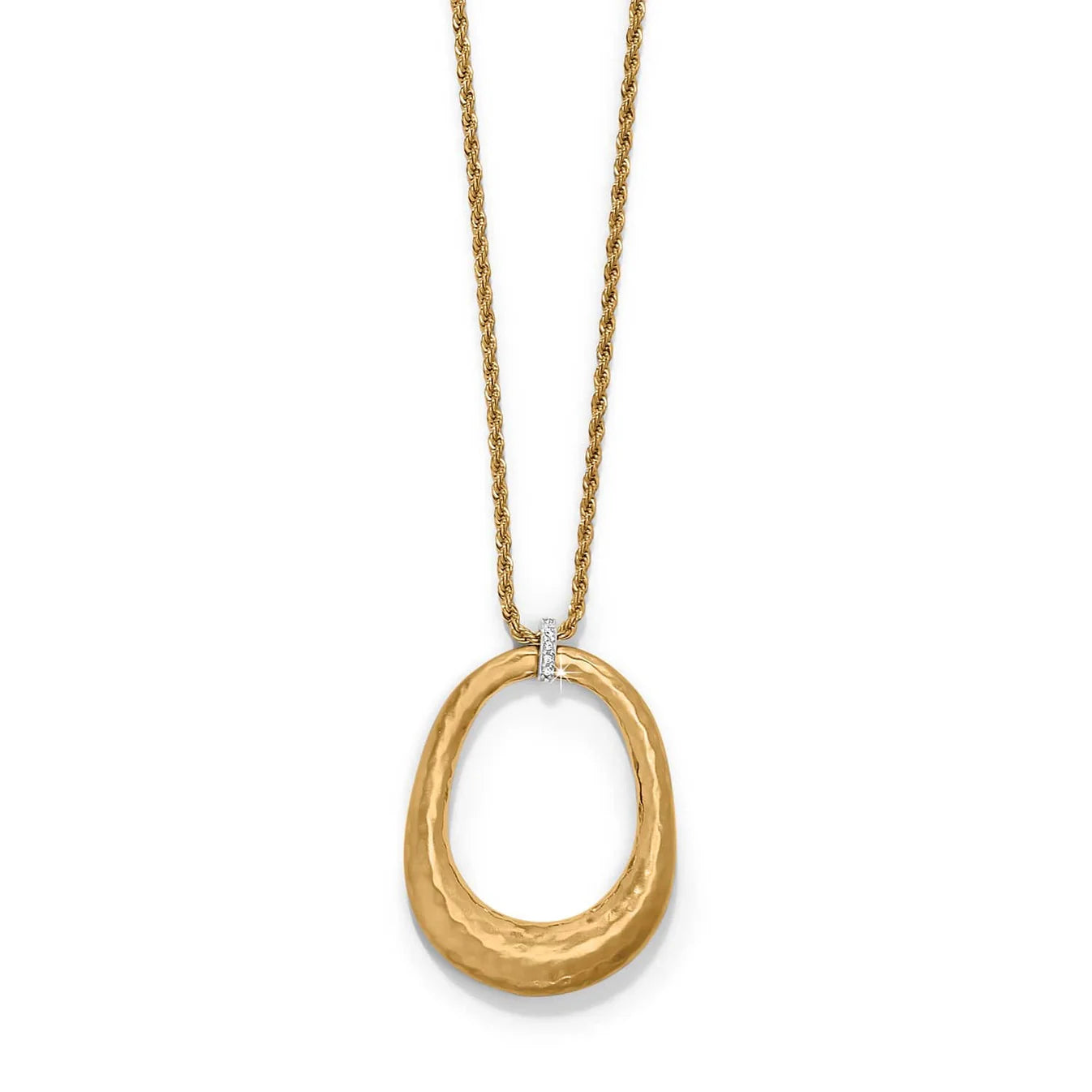 Brighton Meridian Geo Open Ring Pendant Necklace — Accents Boutique, Marble Falls TX