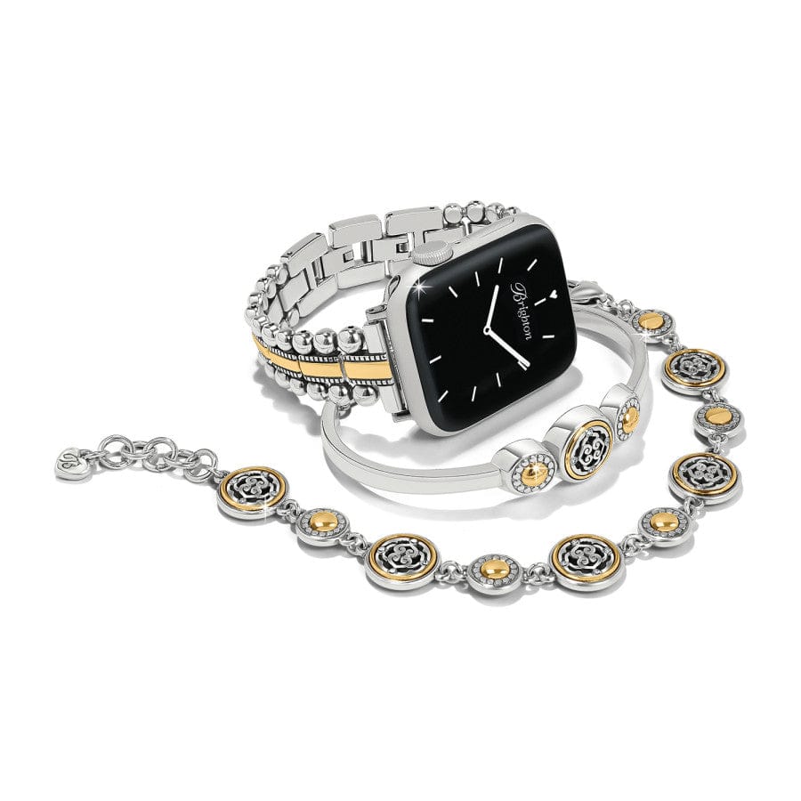 Brighton Pretty Tough Two Tone Watch Band — Accents Boutique, Marble Falls TX