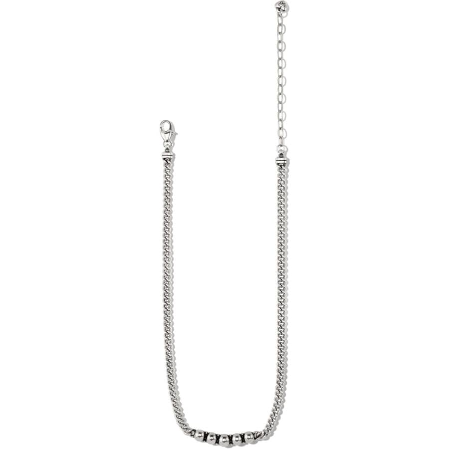 Brighton Pretty Tough Collar Silver Necklace