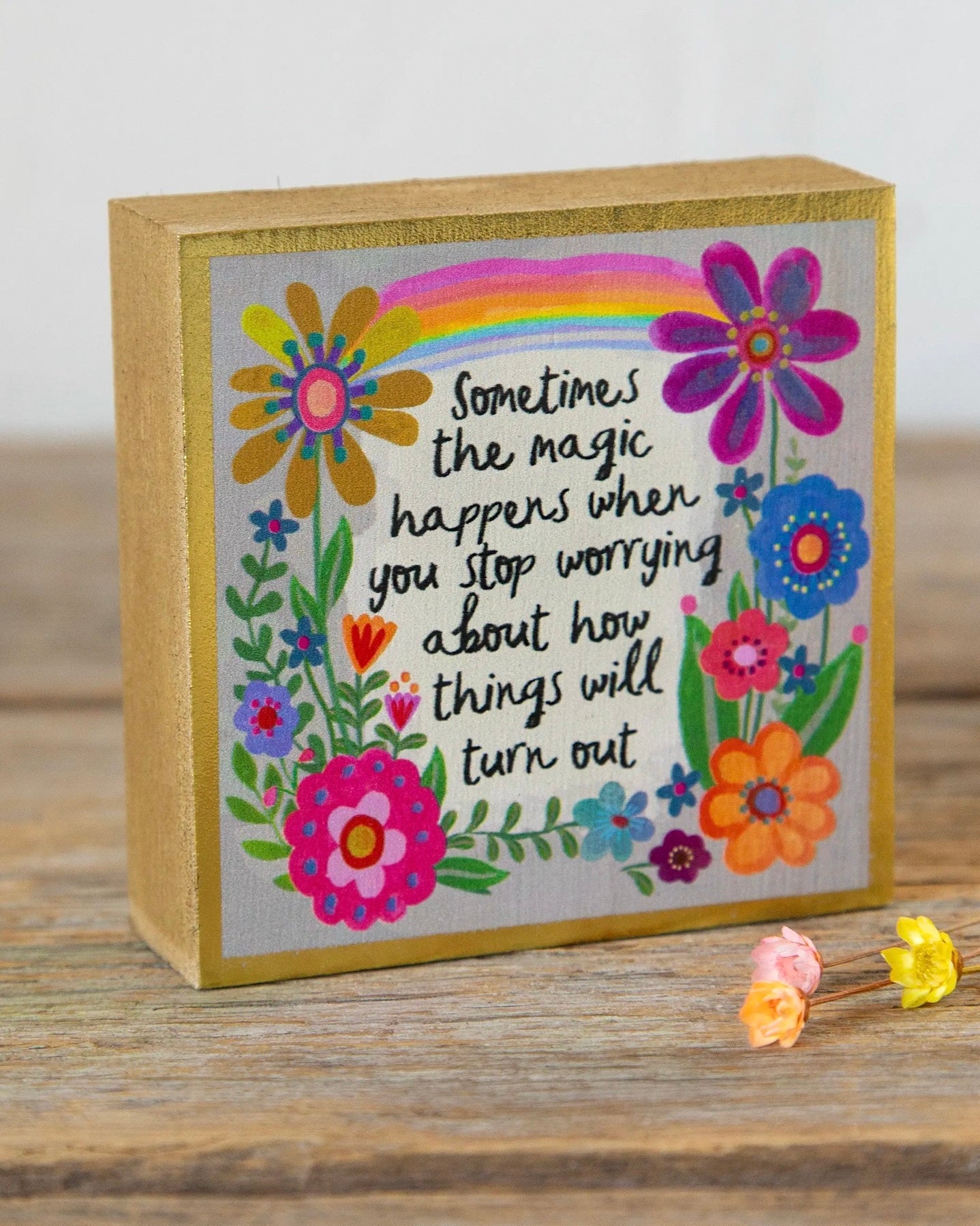 Natural Life Tiny Block Keepsake