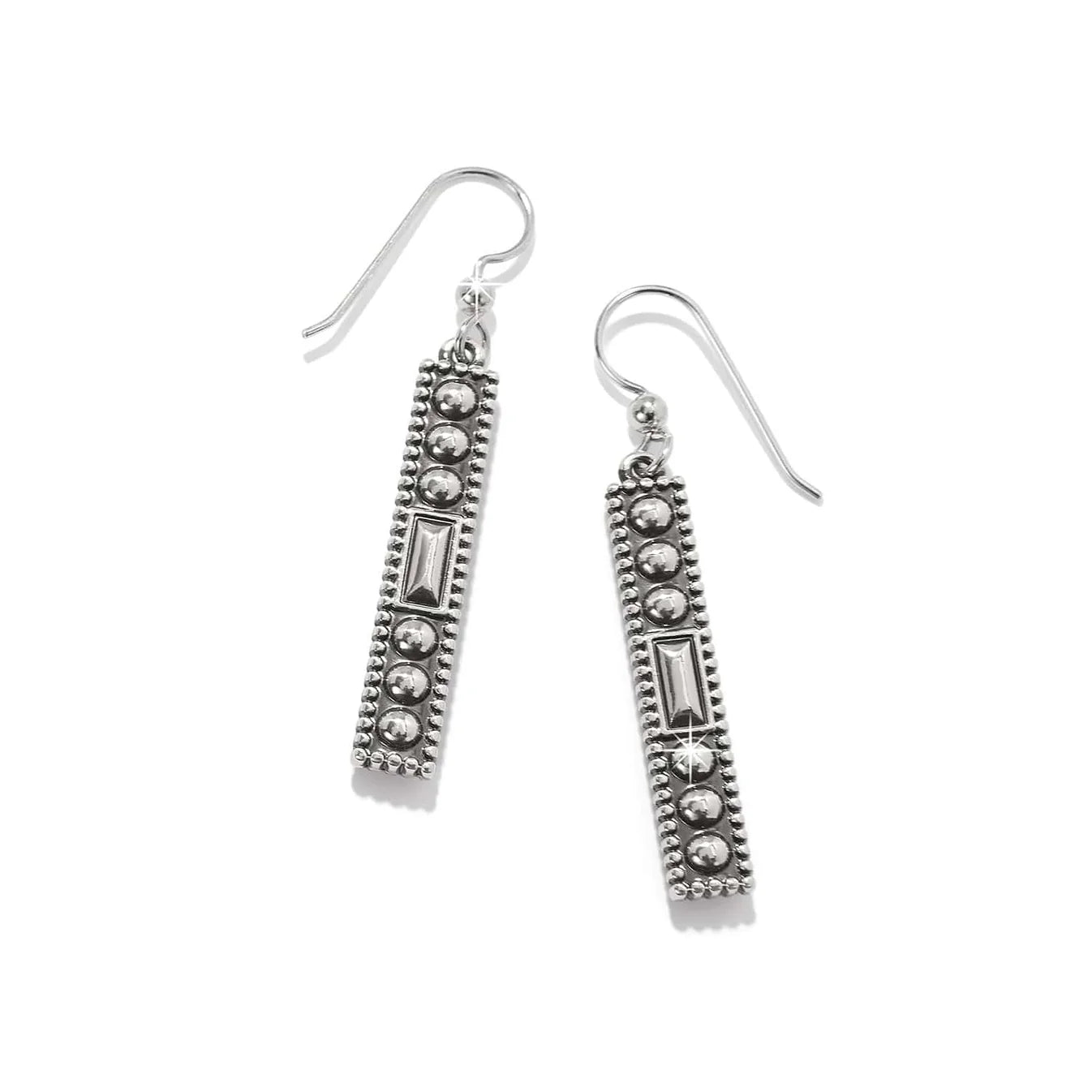 Brighton Pretty Tough Black Gem Earrings