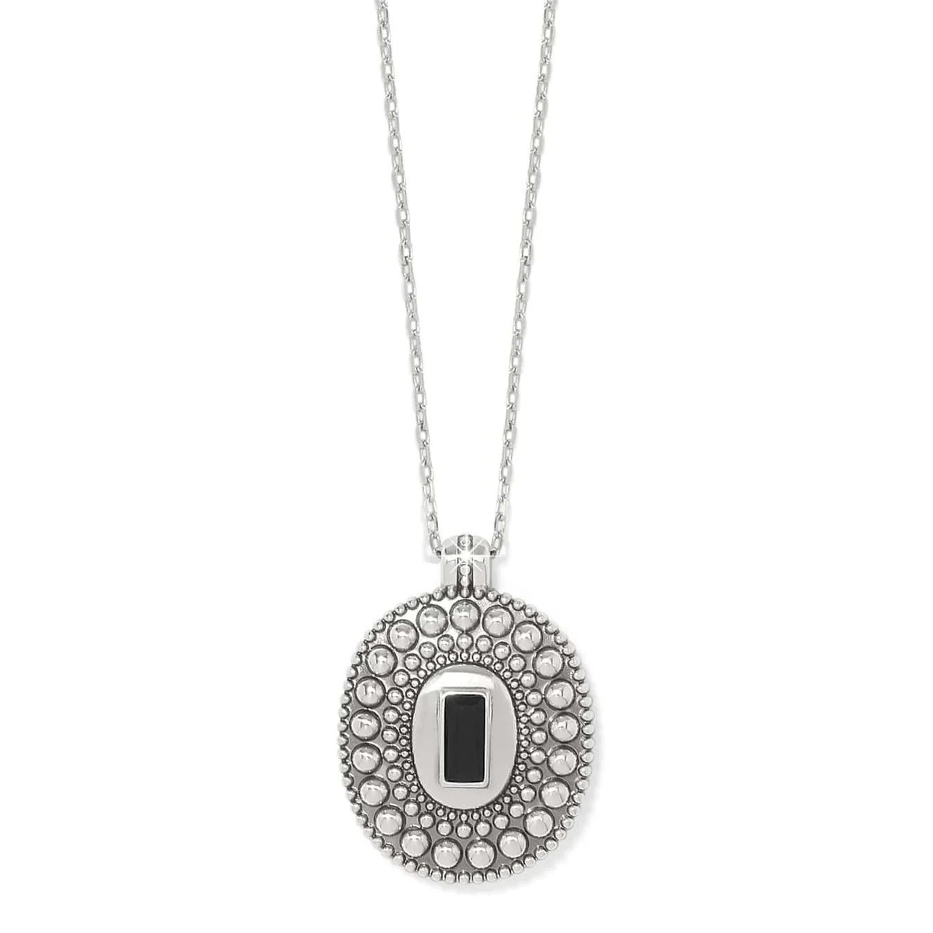 Brighton Pretty Tough Black Gem Necklace