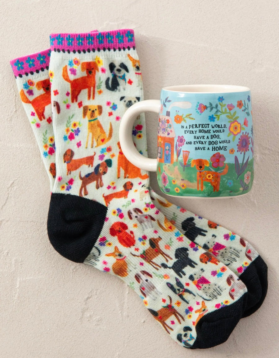 Natural Life Mug & Sock Set