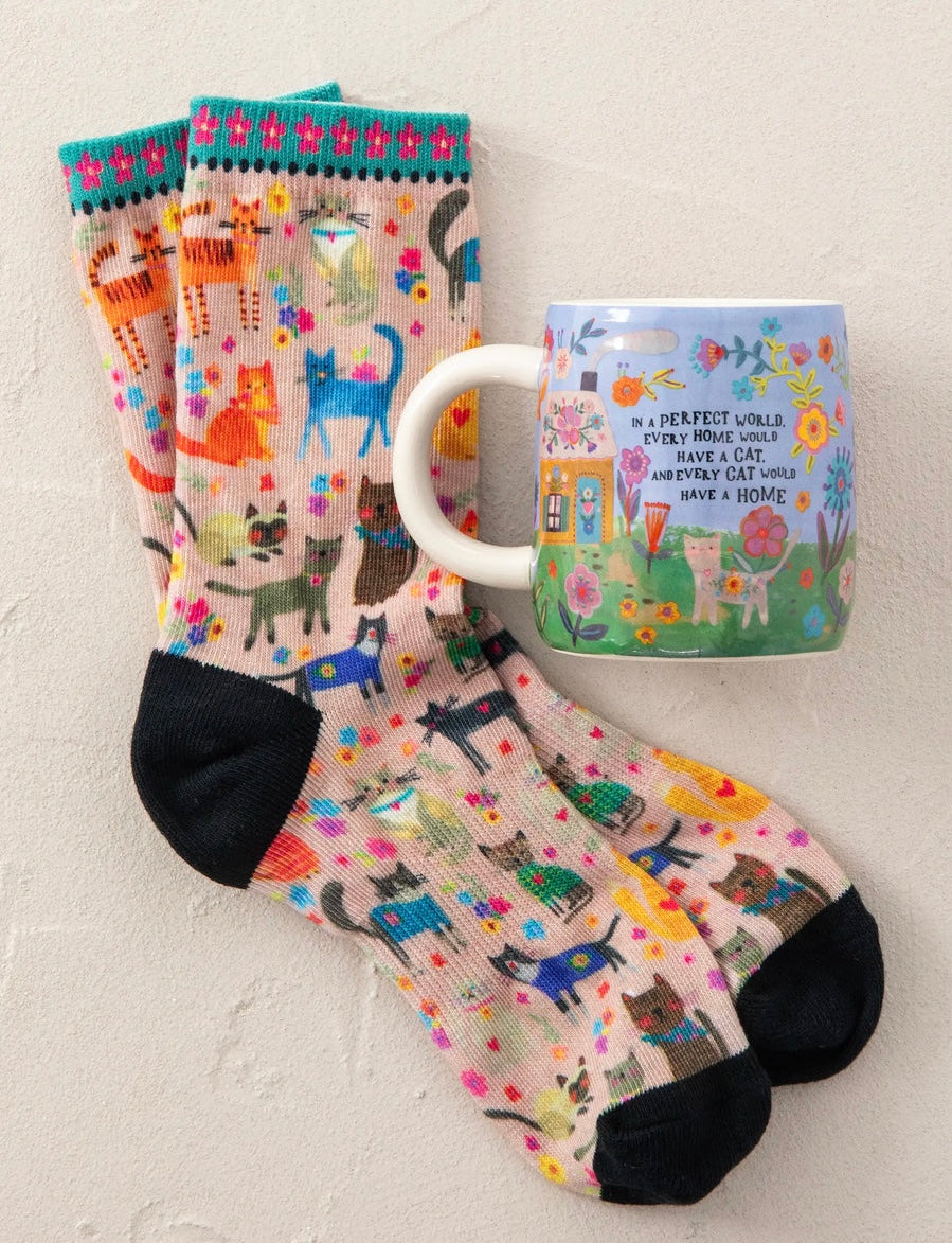 Natural Life Mug & Sock Set