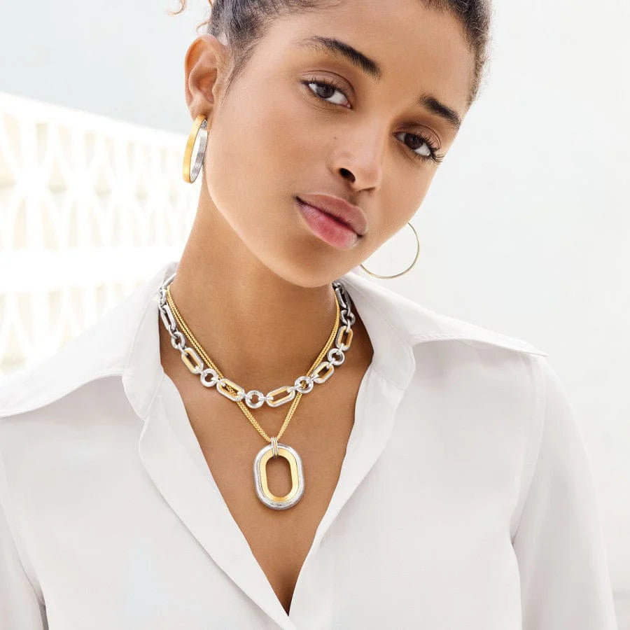 Brighton Ferrara Medici Link Chain Necklace — Accents Boutique, Marble Falls TX