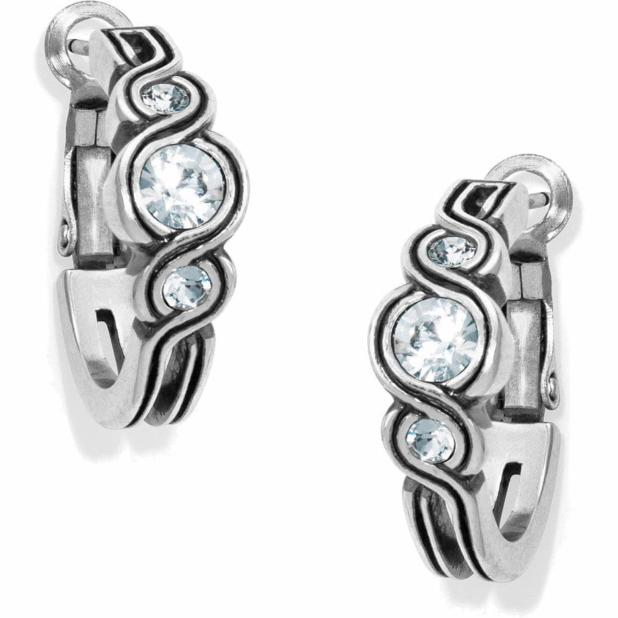 Brighton Infinity Sparkle Hoop Earrings — Accents Boutique, Marble Falls TX