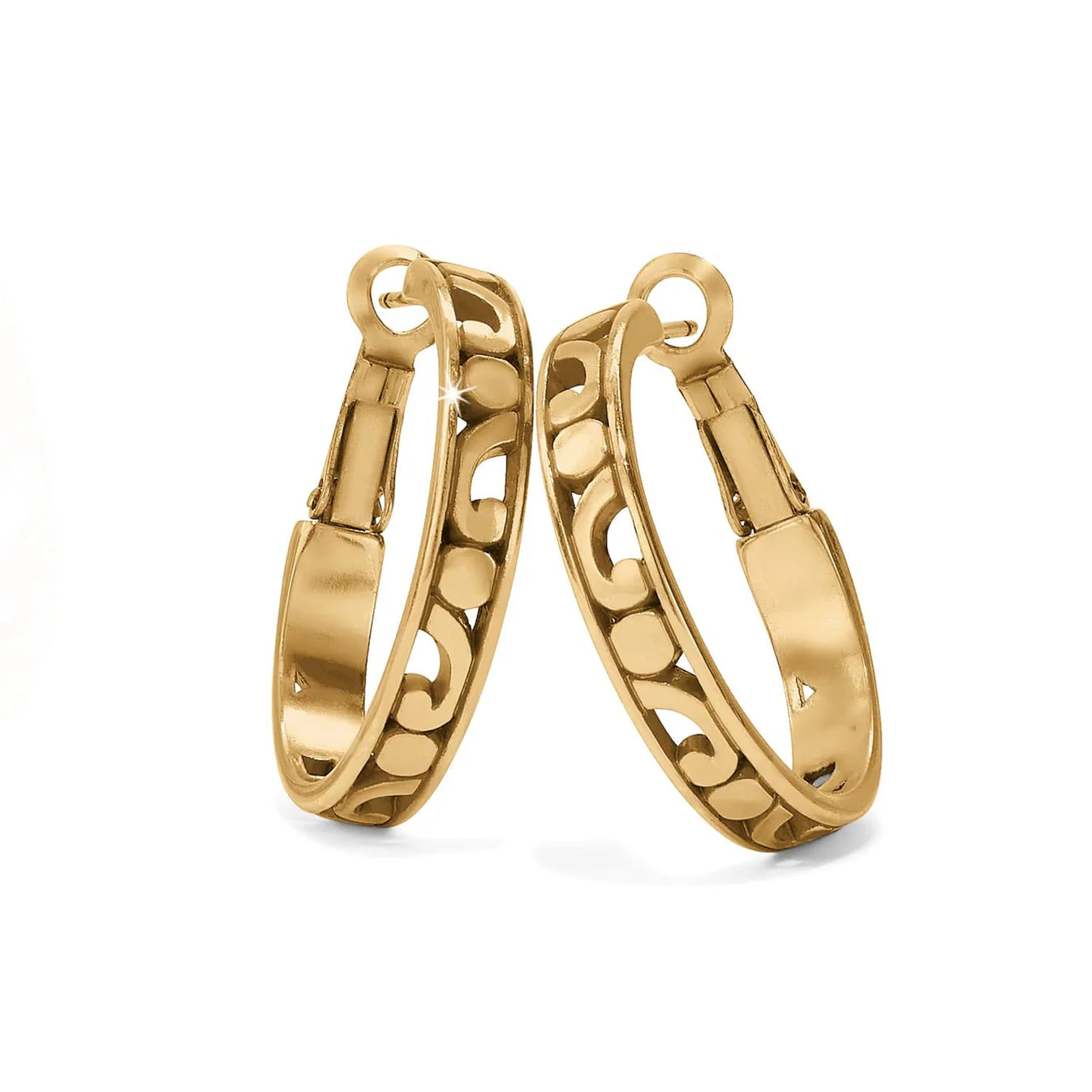 Brighton Contempo Gold Small Hoop Earrings jewelry