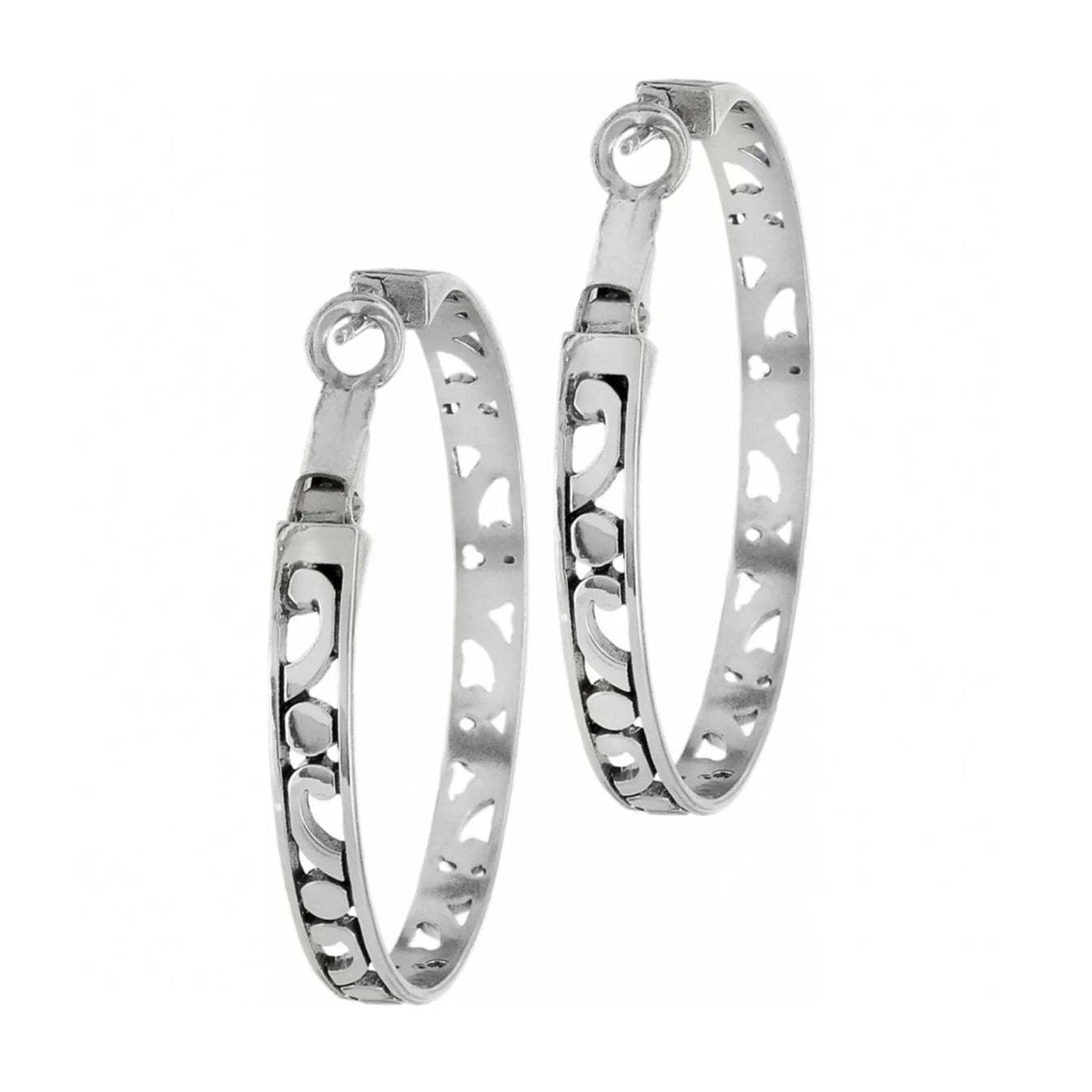 Brighton Contempo Large Hoop Earrings — Accents Boutique, Marble Falls TX