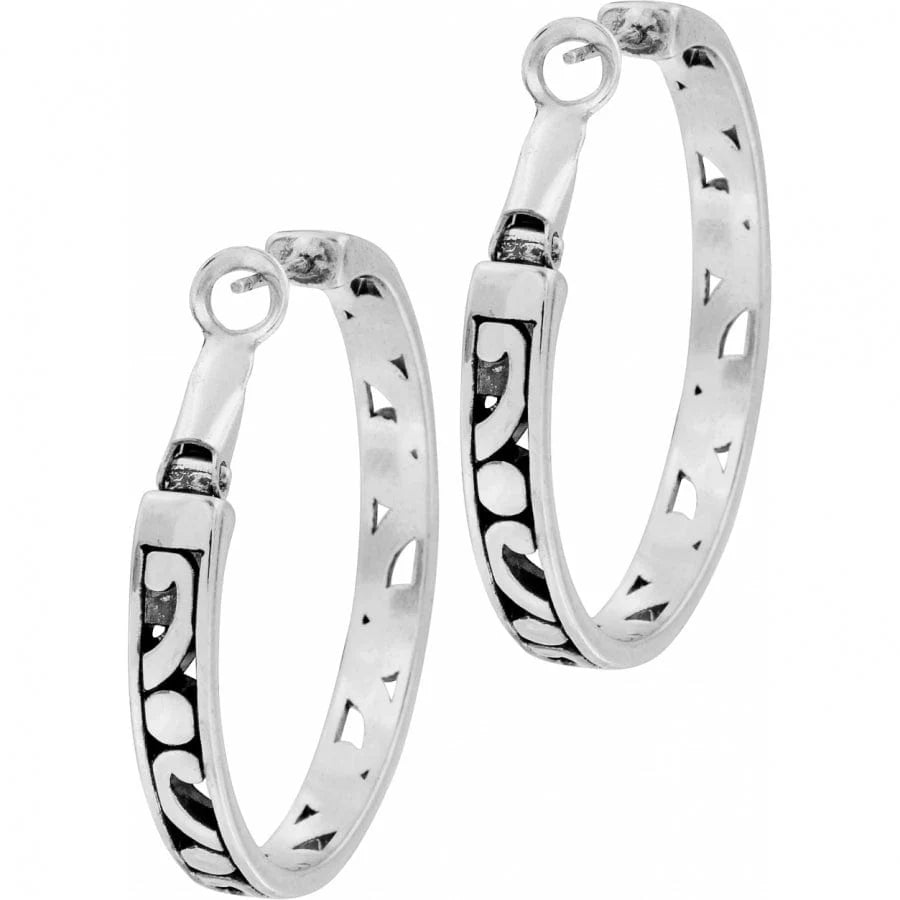 Brighton Contempo Medium Hoop Earrings jewelry