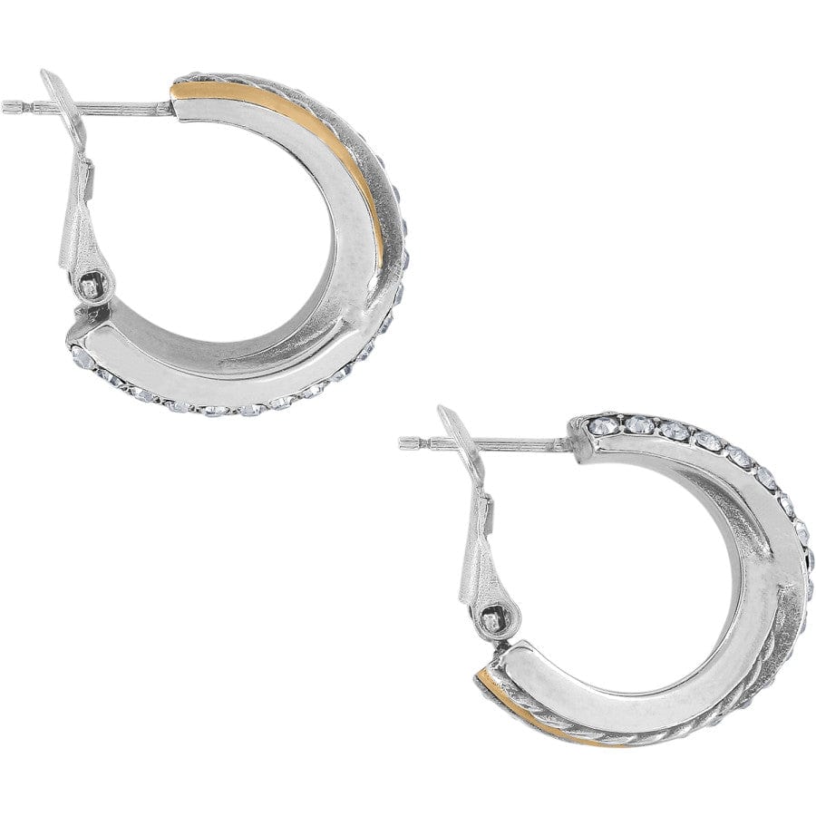 Brighton Neptune's Rings Post Clip Hoop Earrings