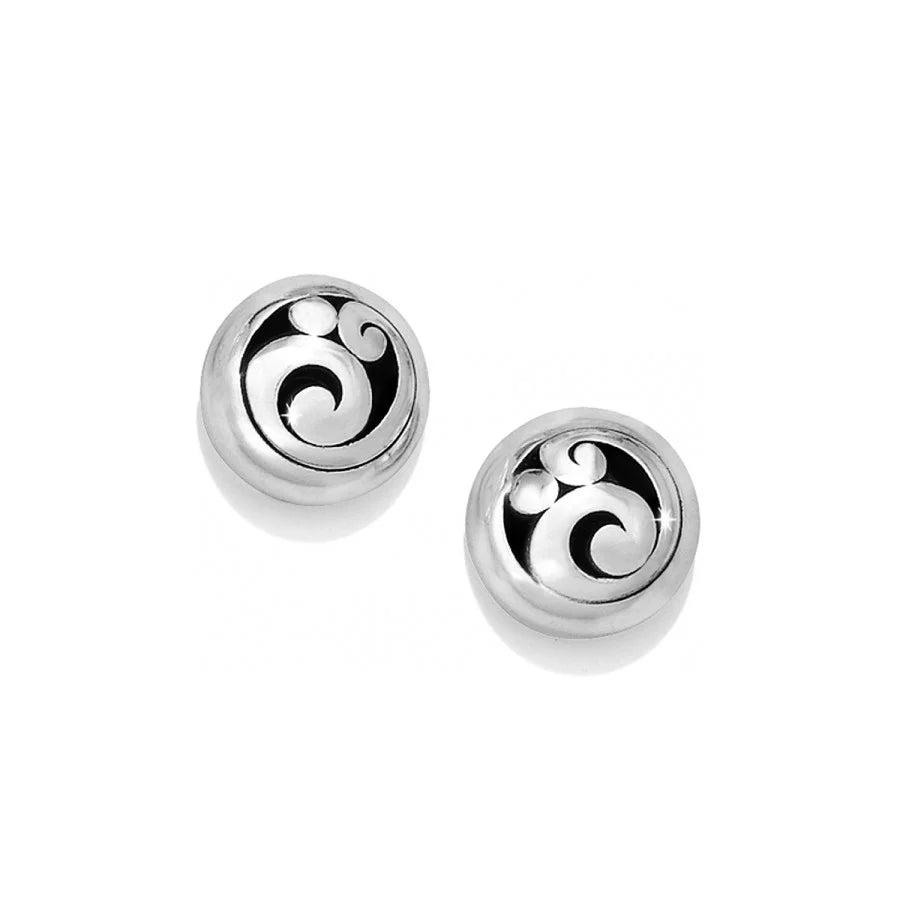 Brighton Contempo Post Earrings Silver One Size