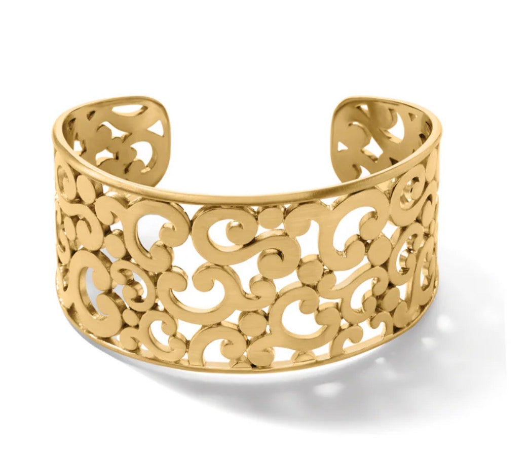 Brighton Contempo Gold Cuff Bracelet